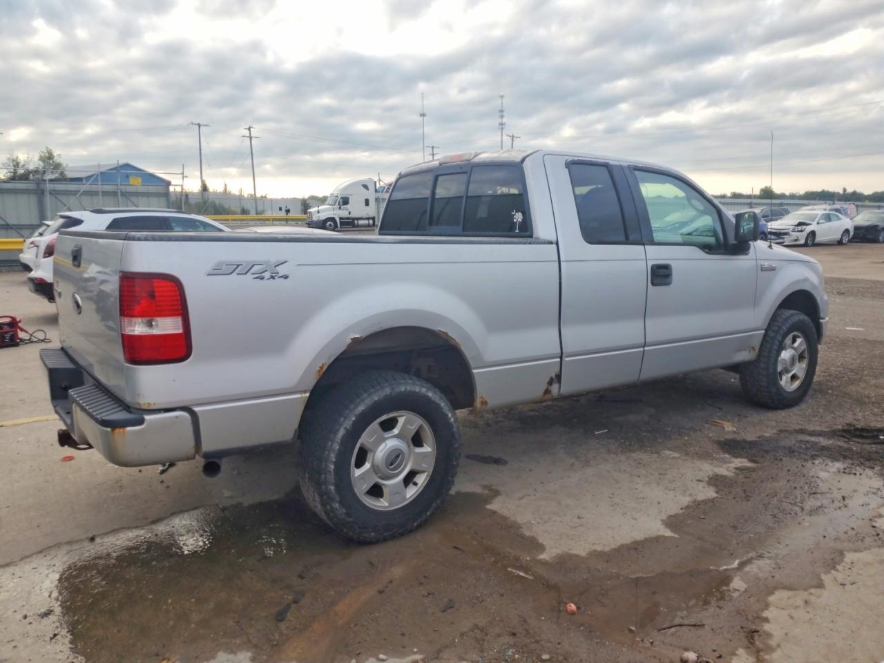 2004 Ford F150 Silver vin: 1FTRX14W64NC12952