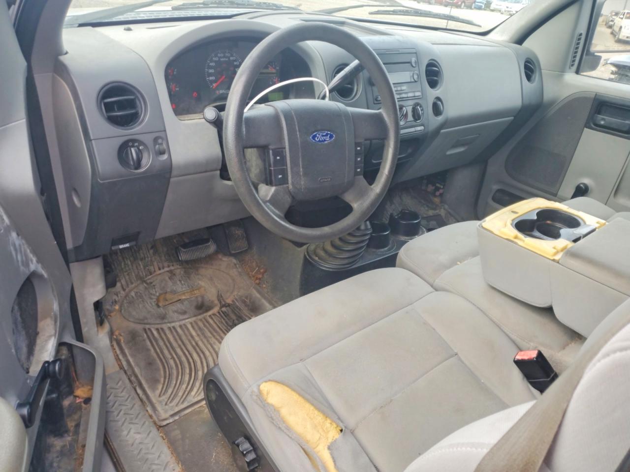 2004 Ford F150 Silver vin: 1FTRX14W64NC12952