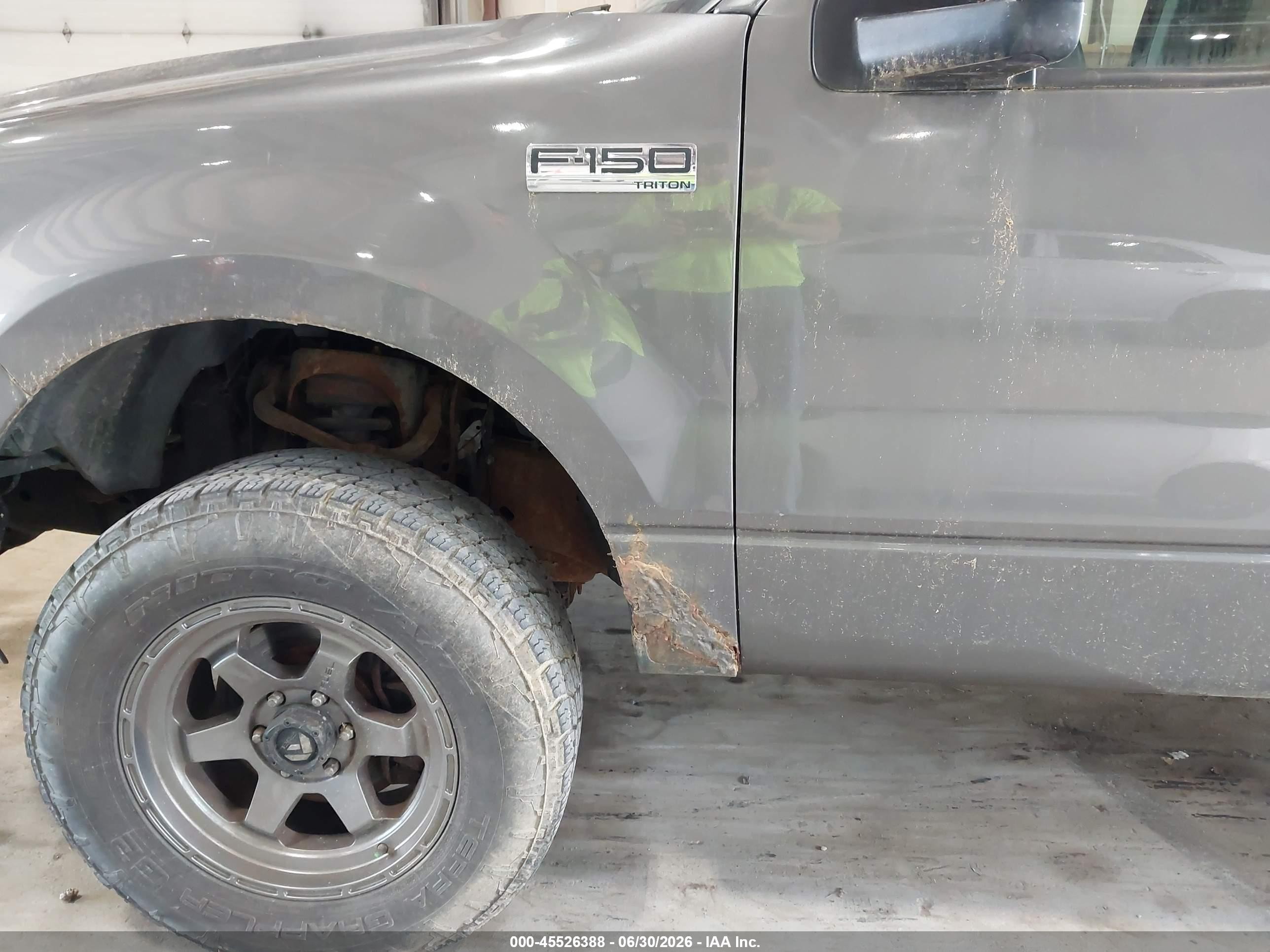2005 Ford F-150 Stx/xl/xlt Gray vin: 1FTRX14W65FB18159