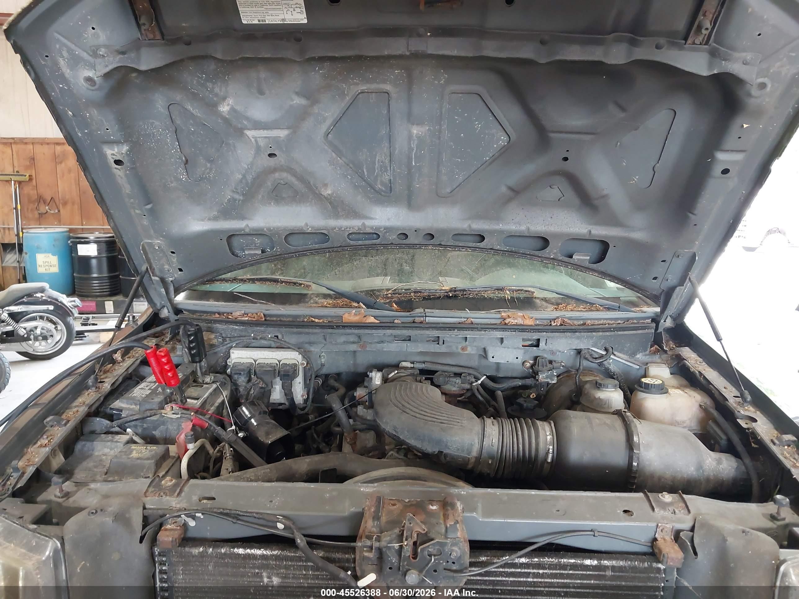2005 Ford F-150 Stx/xl/xlt Gray vin: 1FTRX14W65FB18159