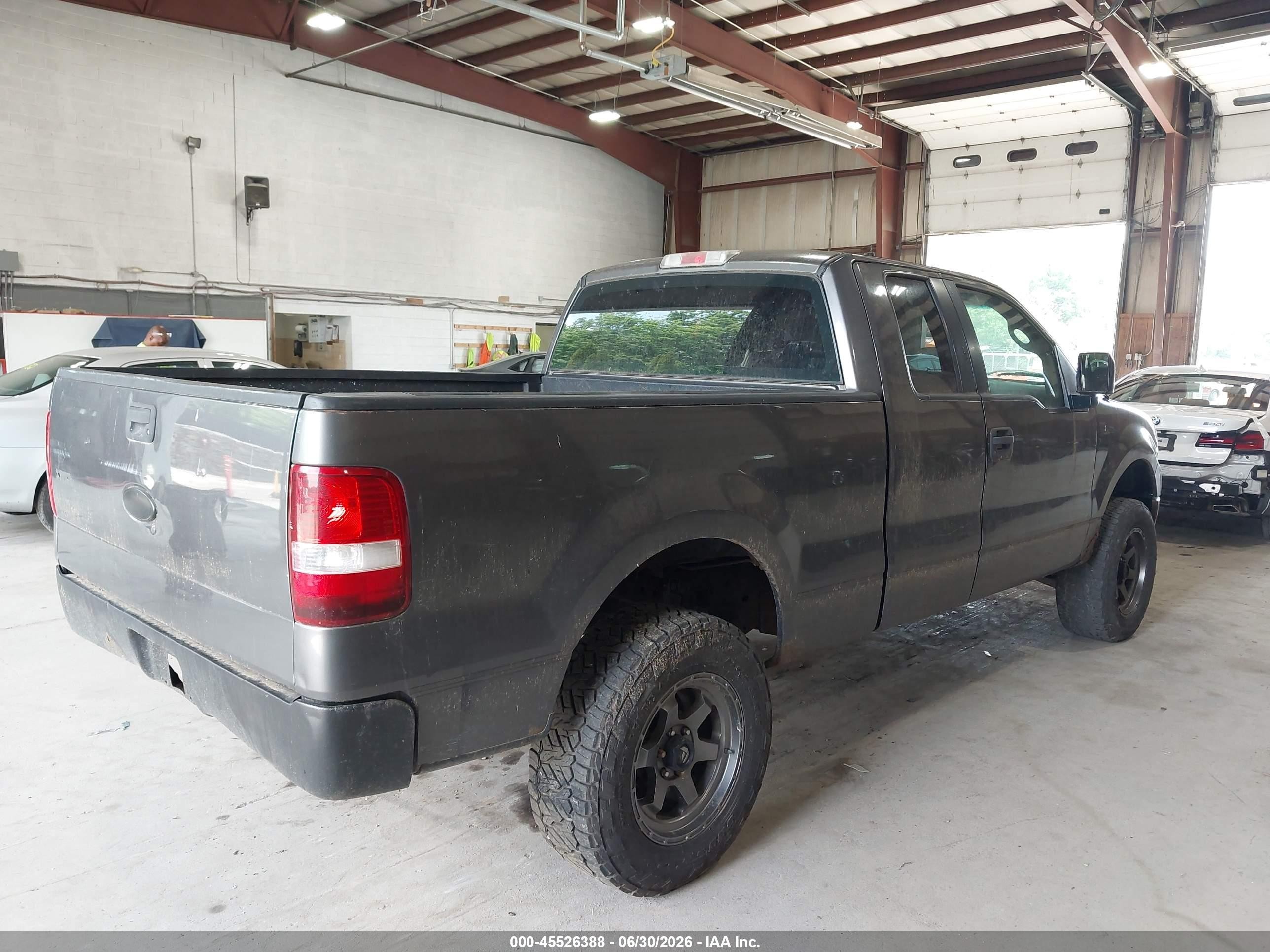 2005 Ford F-150 Stx/xl/xlt Gray vin: 1FTRX14W65FB18159