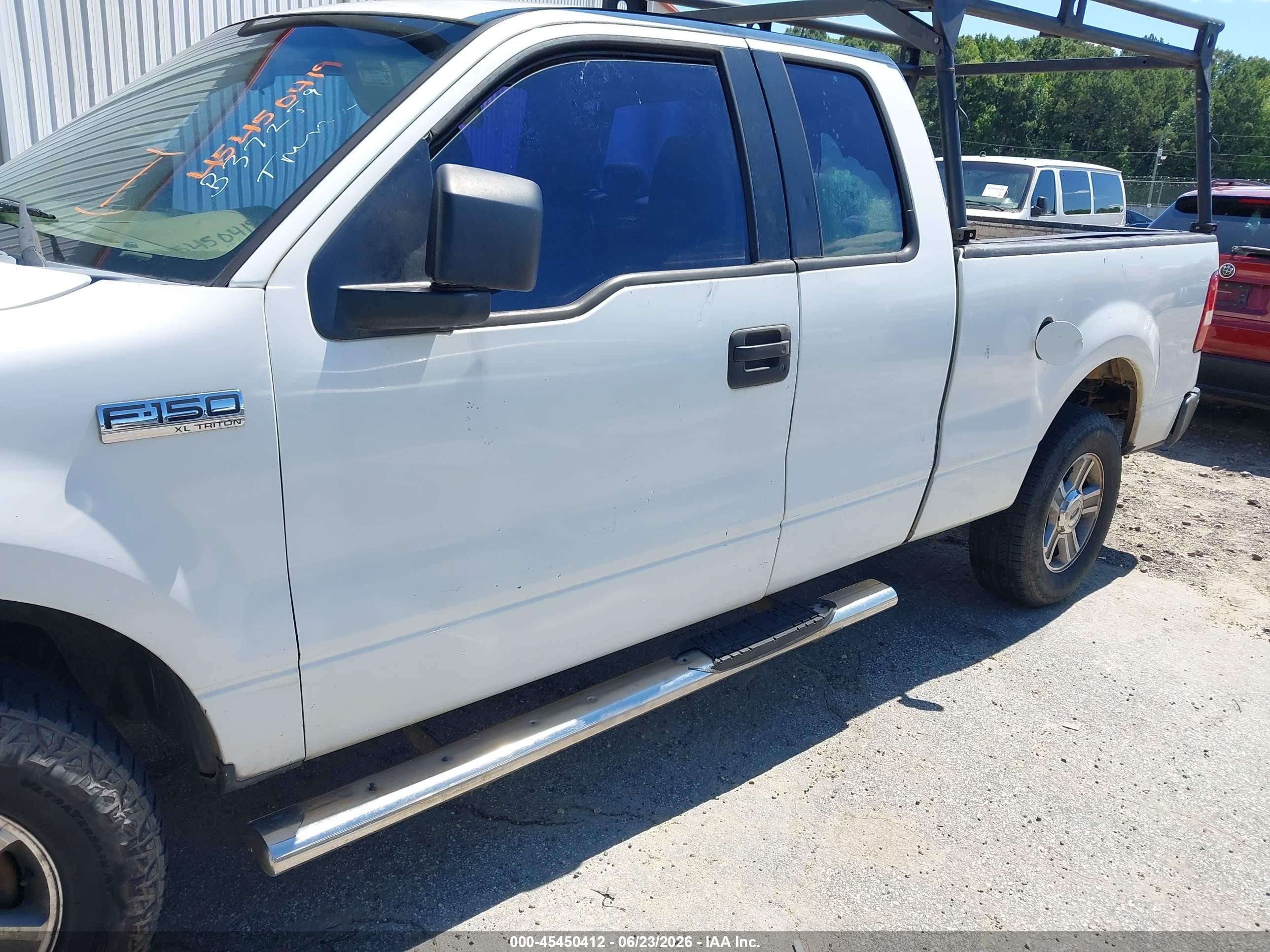 2005 Ford F-150 Stx/xl/xlt White vin: 1FTRX14W65FB37259