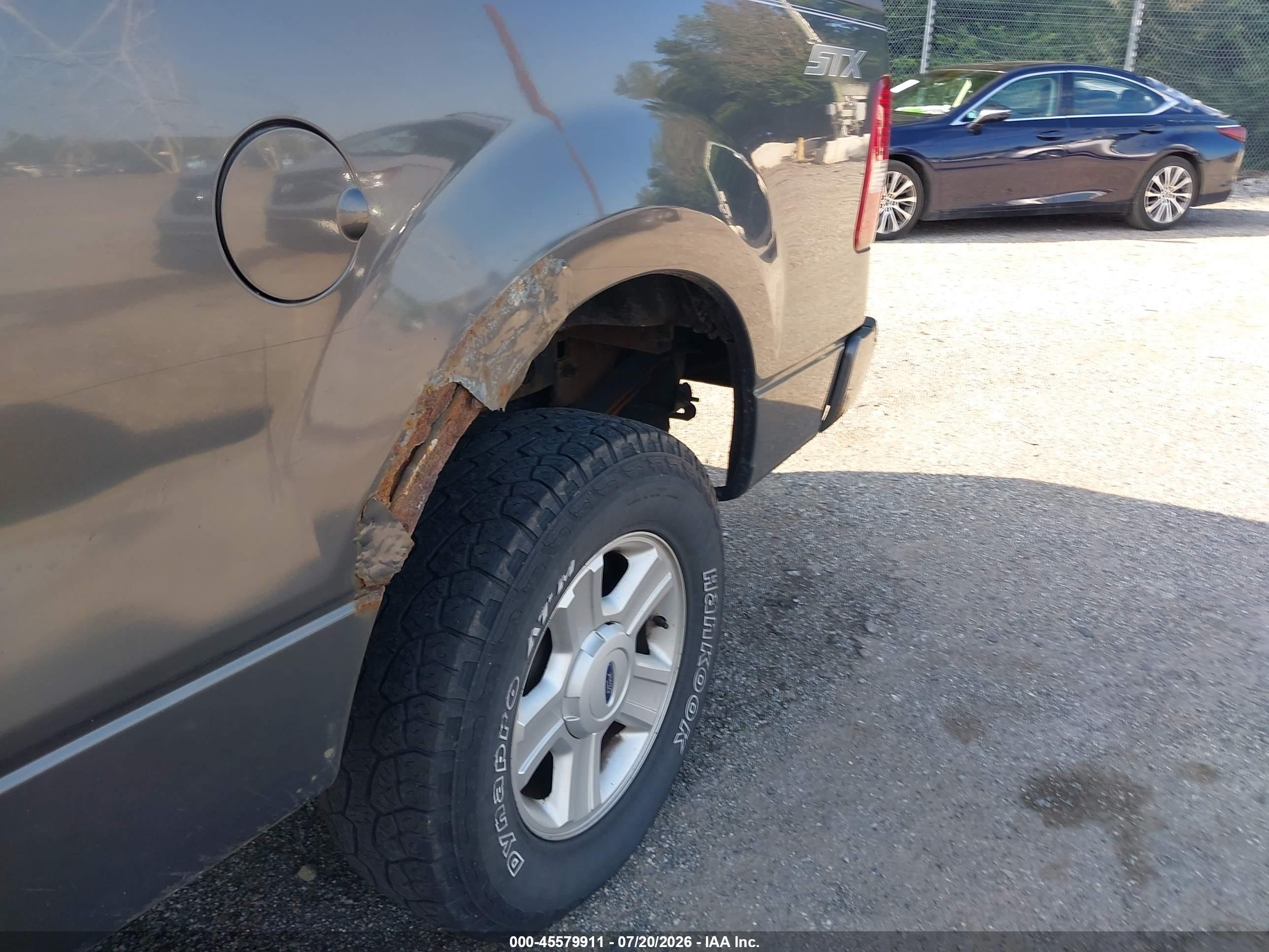 2005 Ford F-150 Stx/xl/xlt Gray vin: 1FTRX14W65NA79627