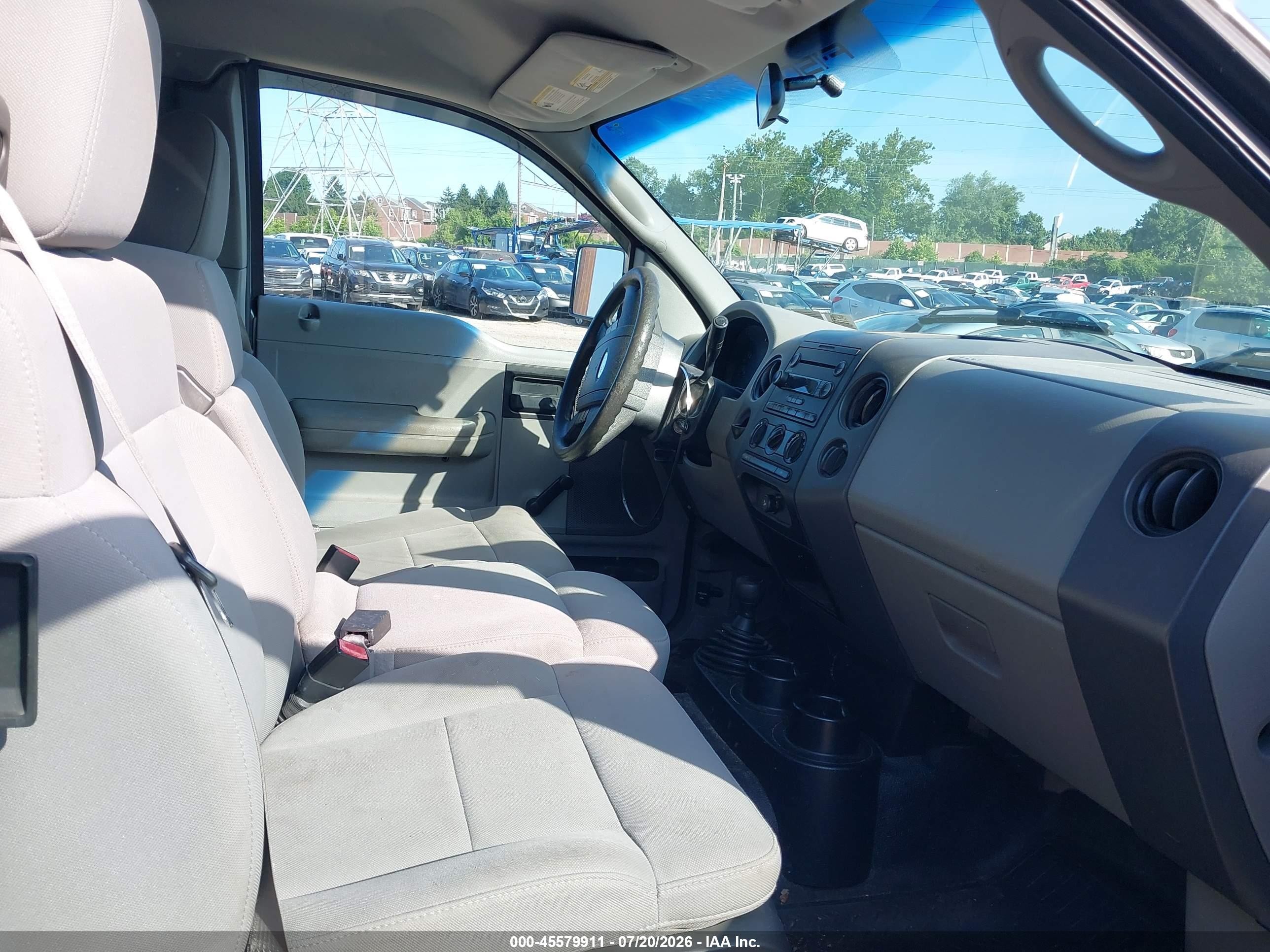 2005 Ford F-150 Stx/xl/xlt Gray vin: 1FTRX14W65NA79627