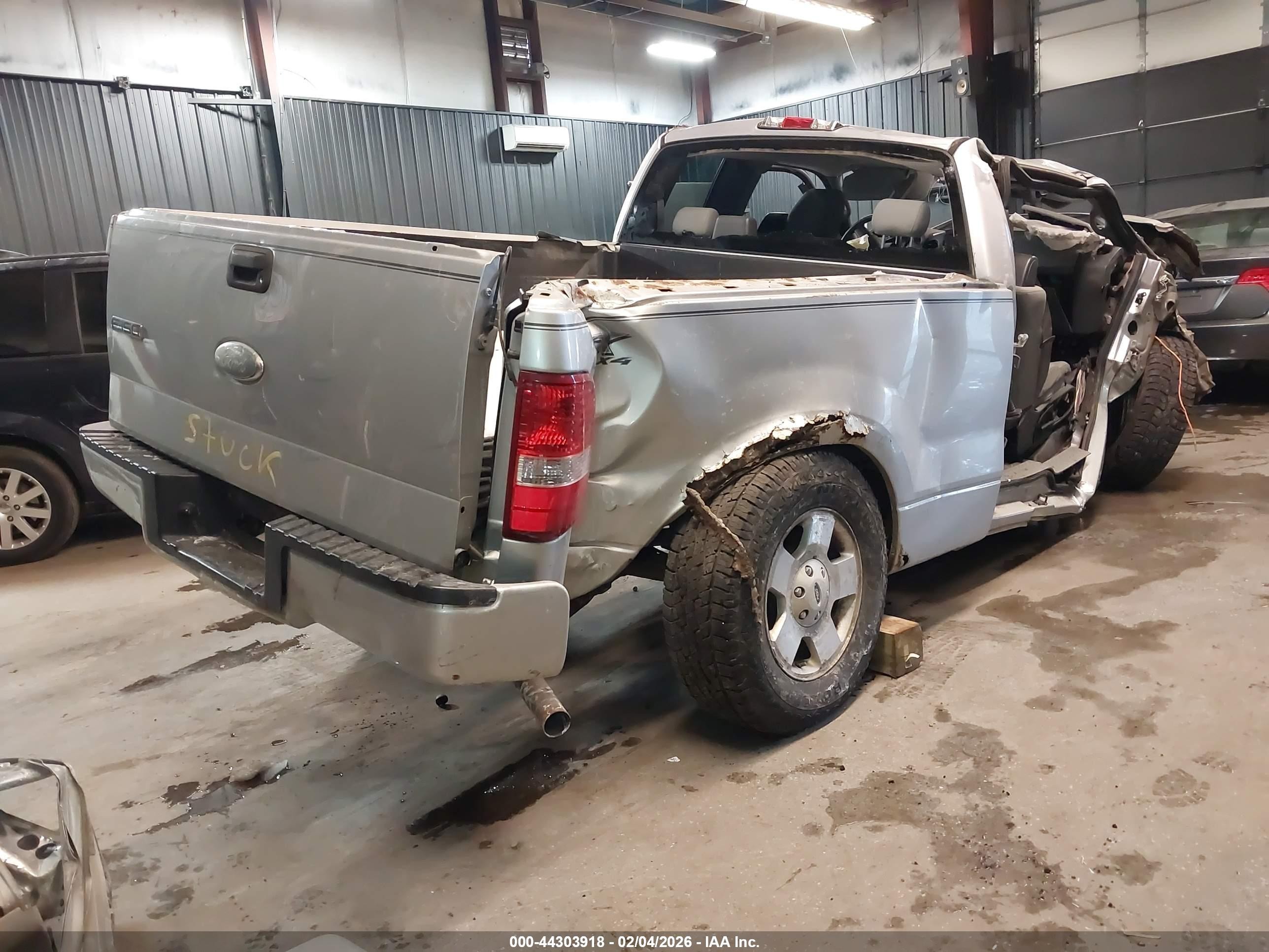2007 Ford F-150 Fx4/stx/xl/xlt Silver vin: 1FTRX14W67FA00034
