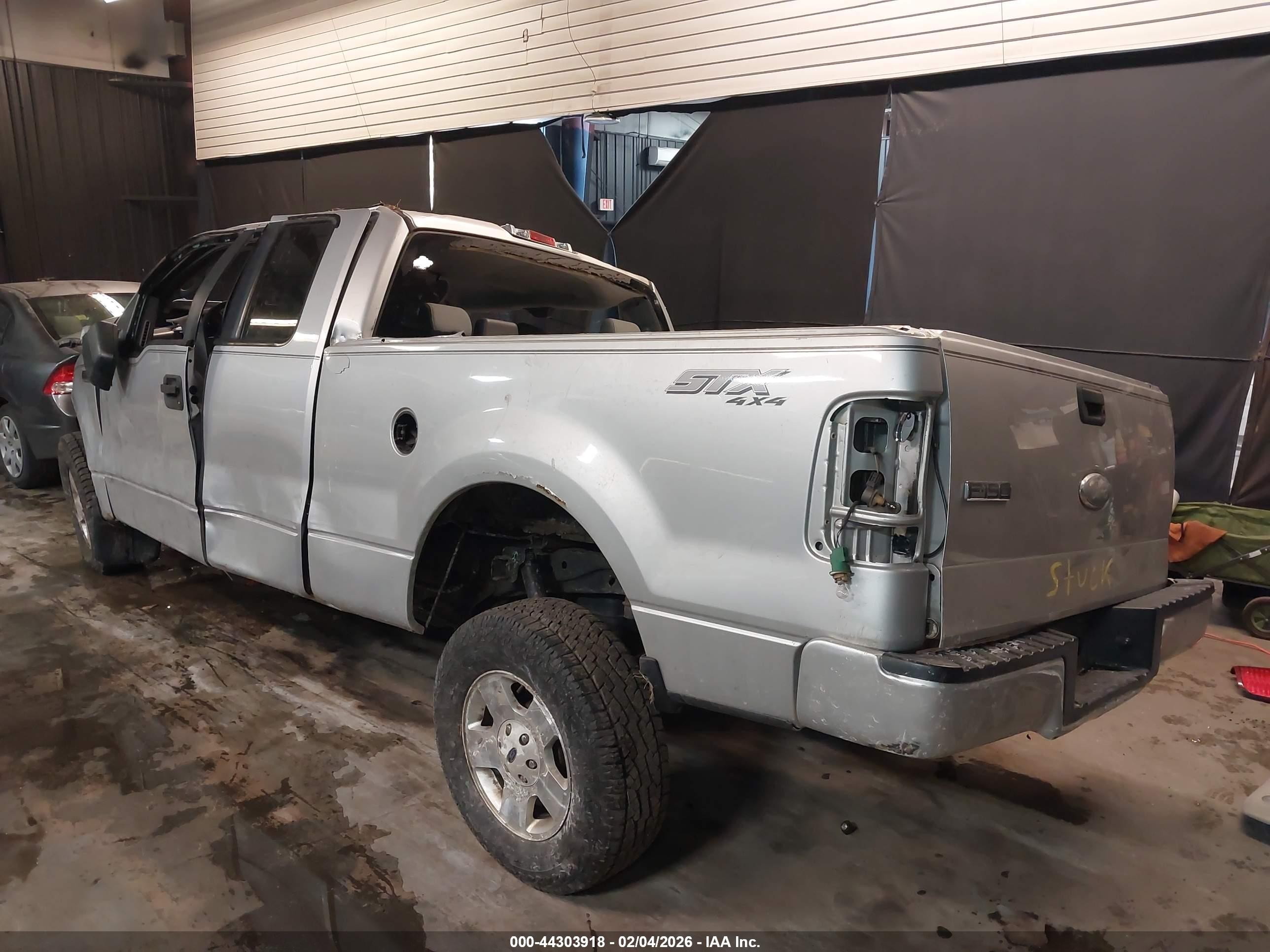 2007 Ford F-150 Fx4/stx/xl/xlt Silver vin: 1FTRX14W67FA00034