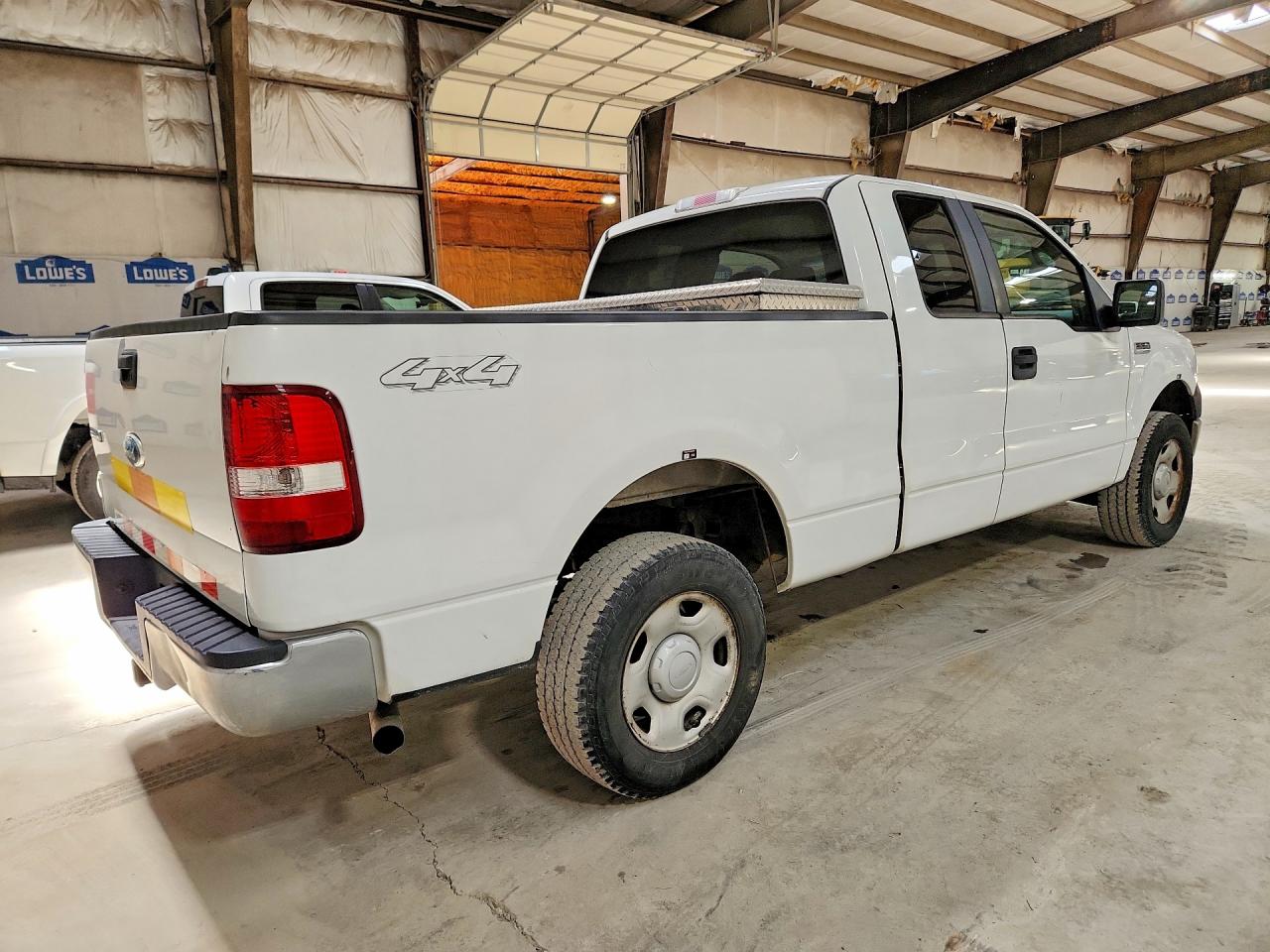 2008 Ford F150 White vin: 1FTRX14W68KC89294