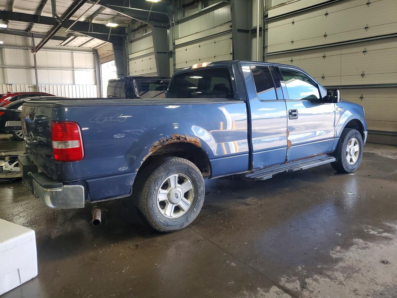 2004 Ford F150 Blue vin: 1FTRX14W74NA74998