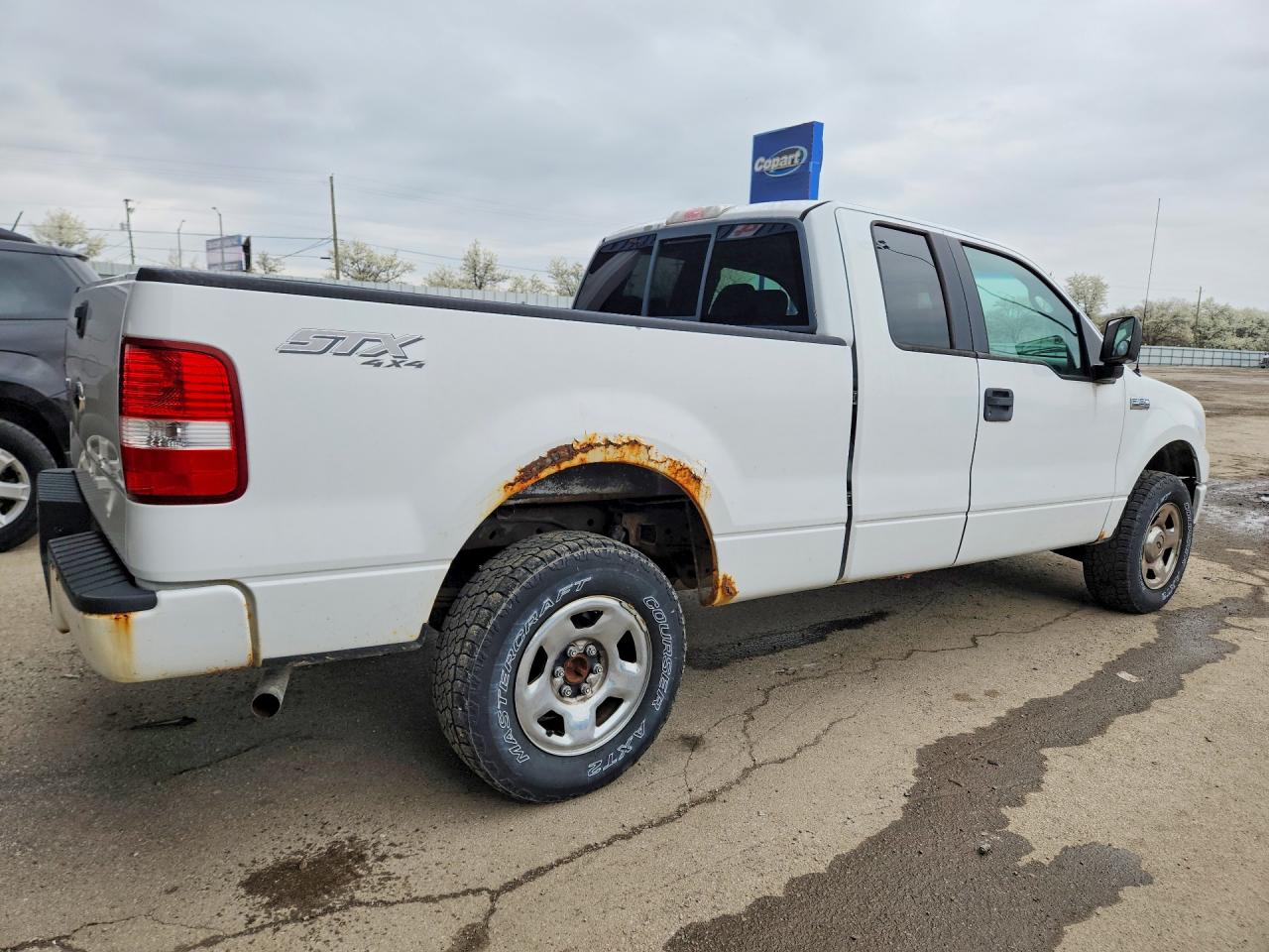 2006 Ford F150 White vin: 1FTRX14W76FB06961