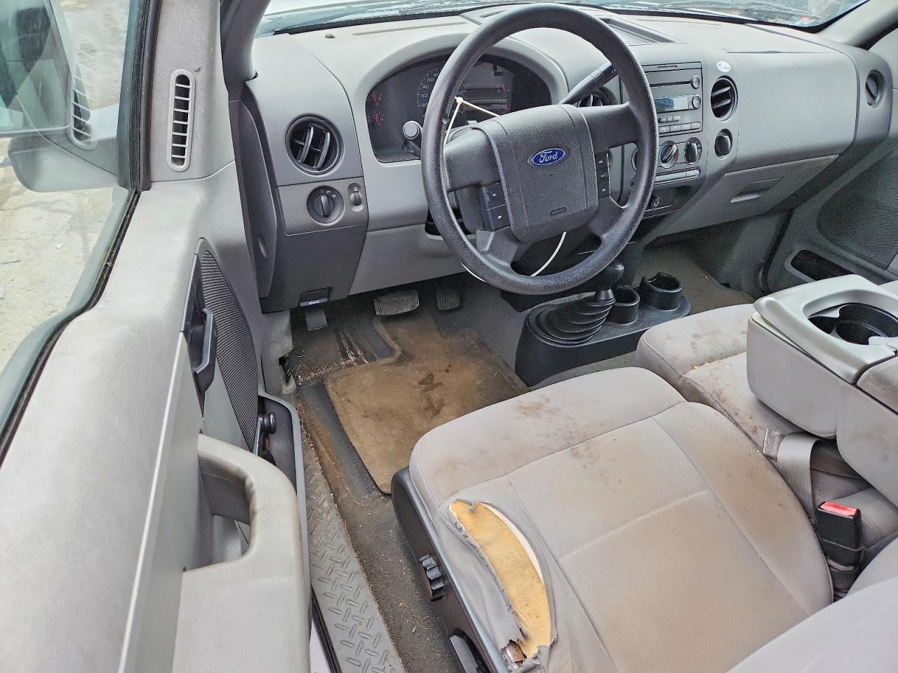 2006 Ford F150 White vin: 1FTRX14W76FB06961
