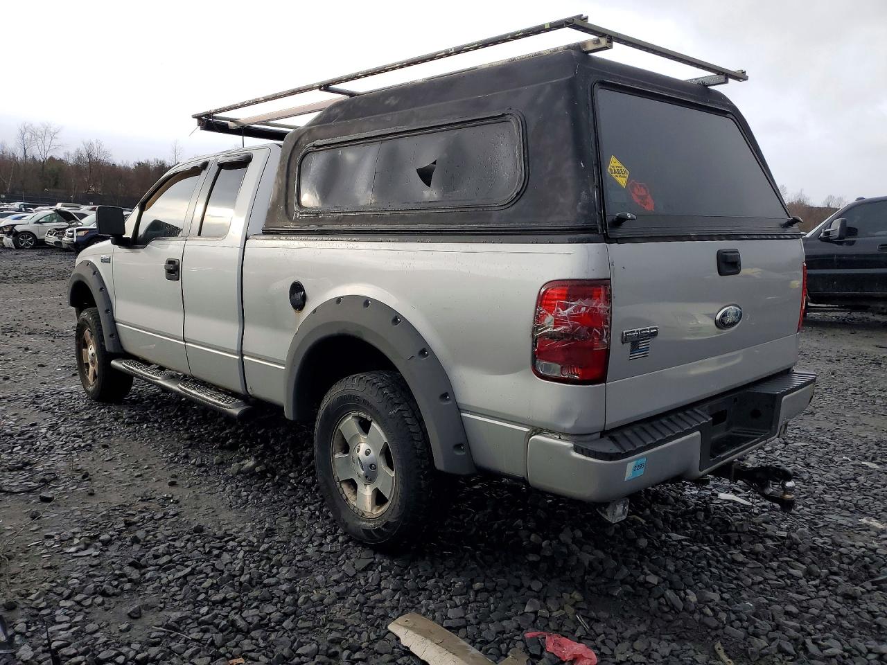 2006 Ford F150 Silver vin: 1FTRX14W76NA37114