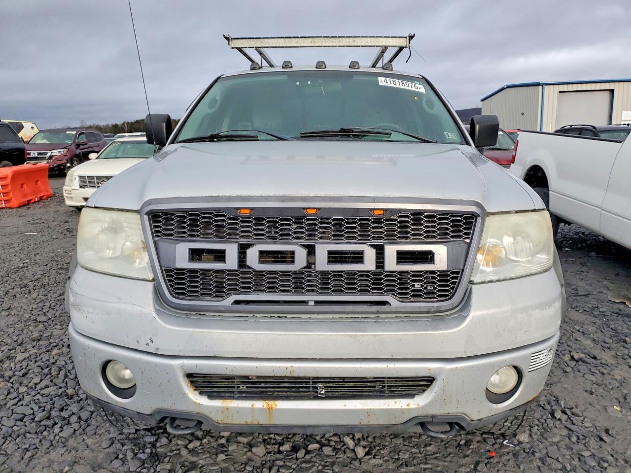 2006 Ford F150 Silver vin: 1FTRX14W76NA37114