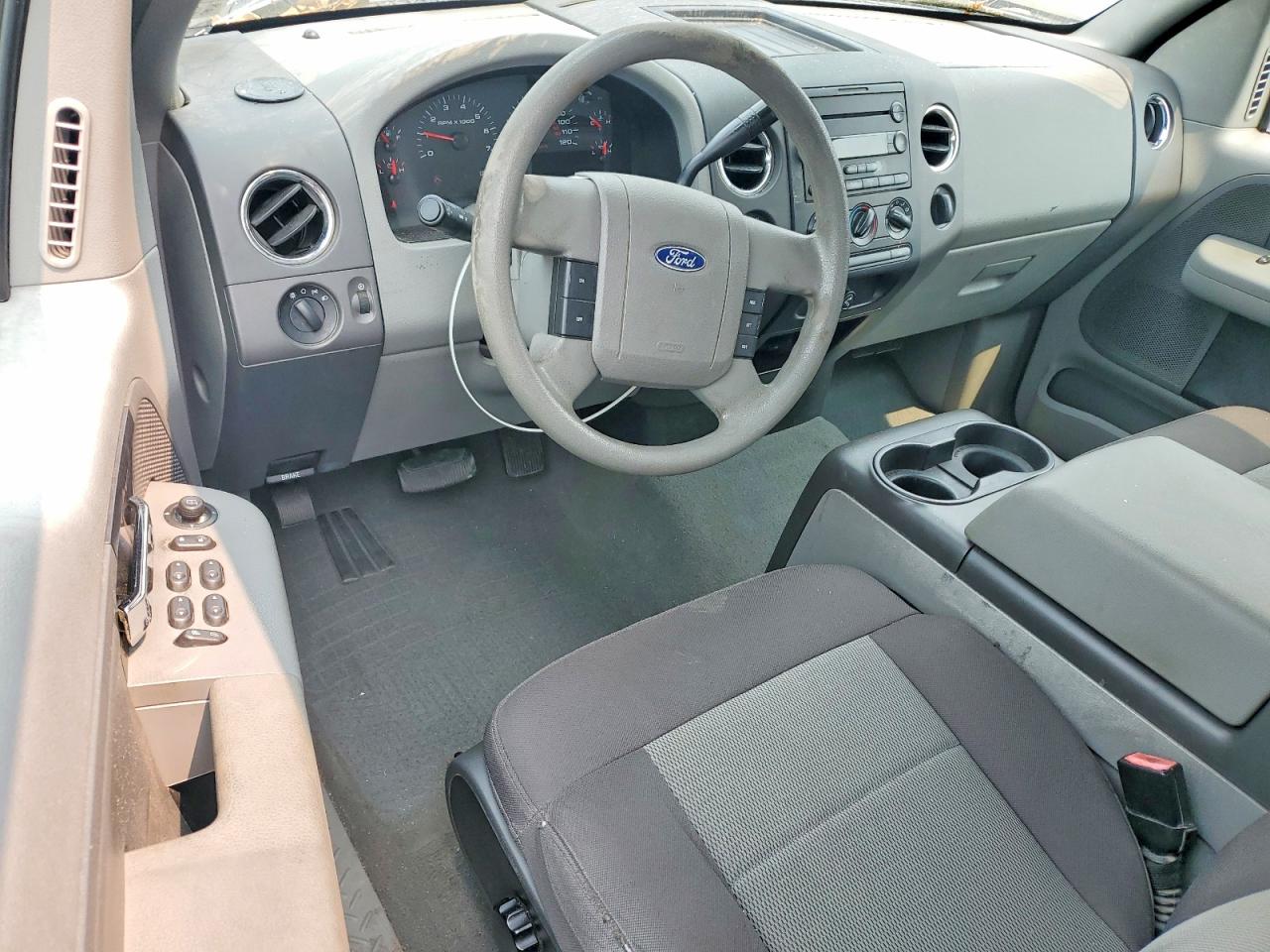 2006 Ford F150 Blue vin: 1FTRX14W76NB74408