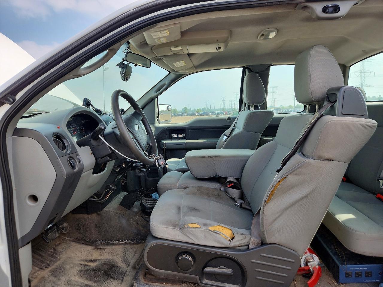 2007 Ford F150 Белый vin: 1FTRX14W77KB49415