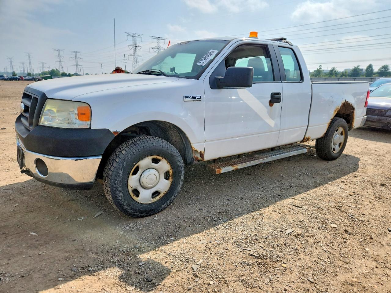 2007 Ford F150 Белый vin: 1FTRX14W77KB49415