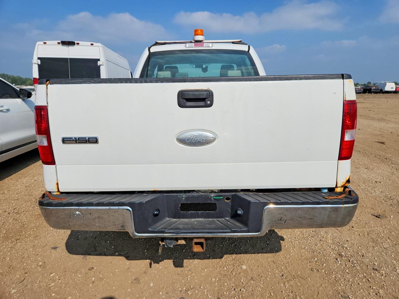 2007 Ford F150 Белый vin: 1FTRX14W77KB49415