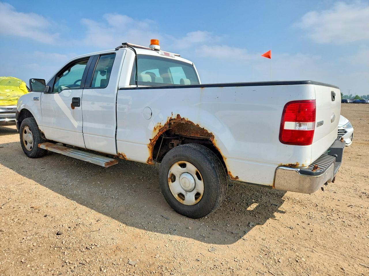 2007 Ford F150 Белый vin: 1FTRX14W77KB49415