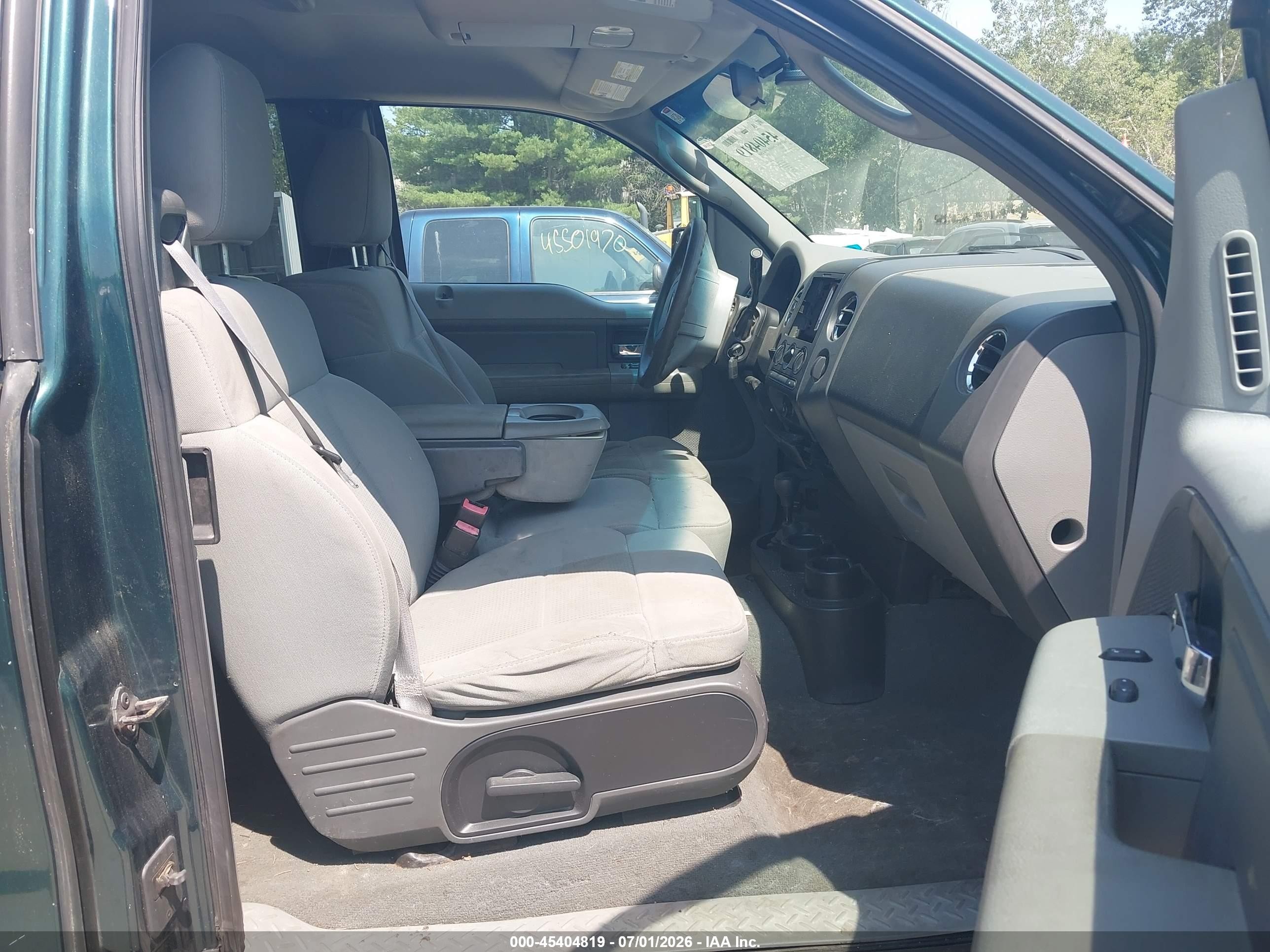 2007 Ford F-150 Fx4/stx/xl/xlt Green vin: 1FTRX14W77NA00212