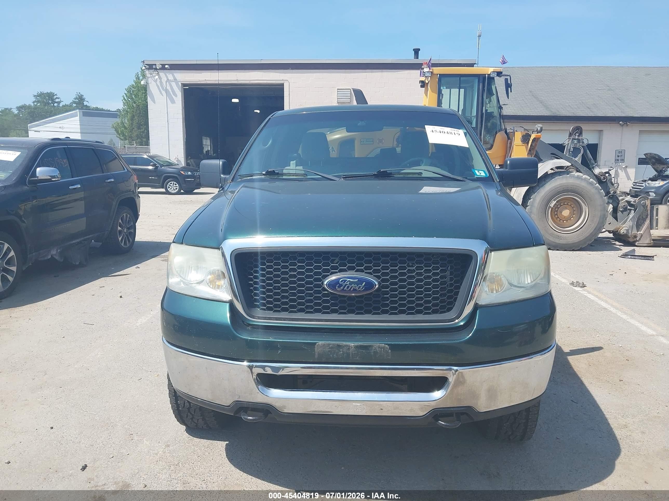 2007 Ford F-150 Fx4/stx/xl/xlt Green vin: 1FTRX14W77NA00212