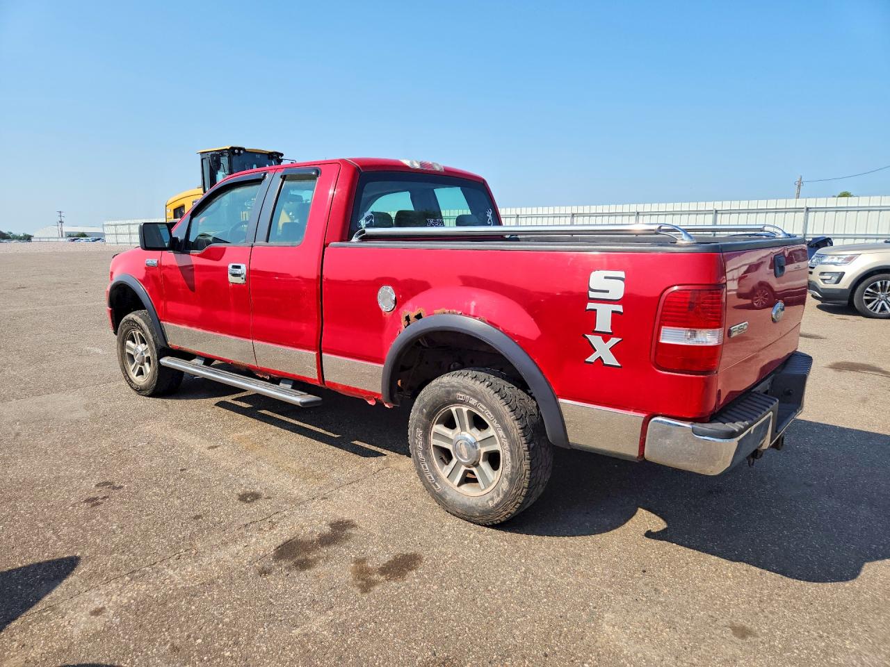 2008 Ford F150 Red vin: 1FTRX14W78FC12457