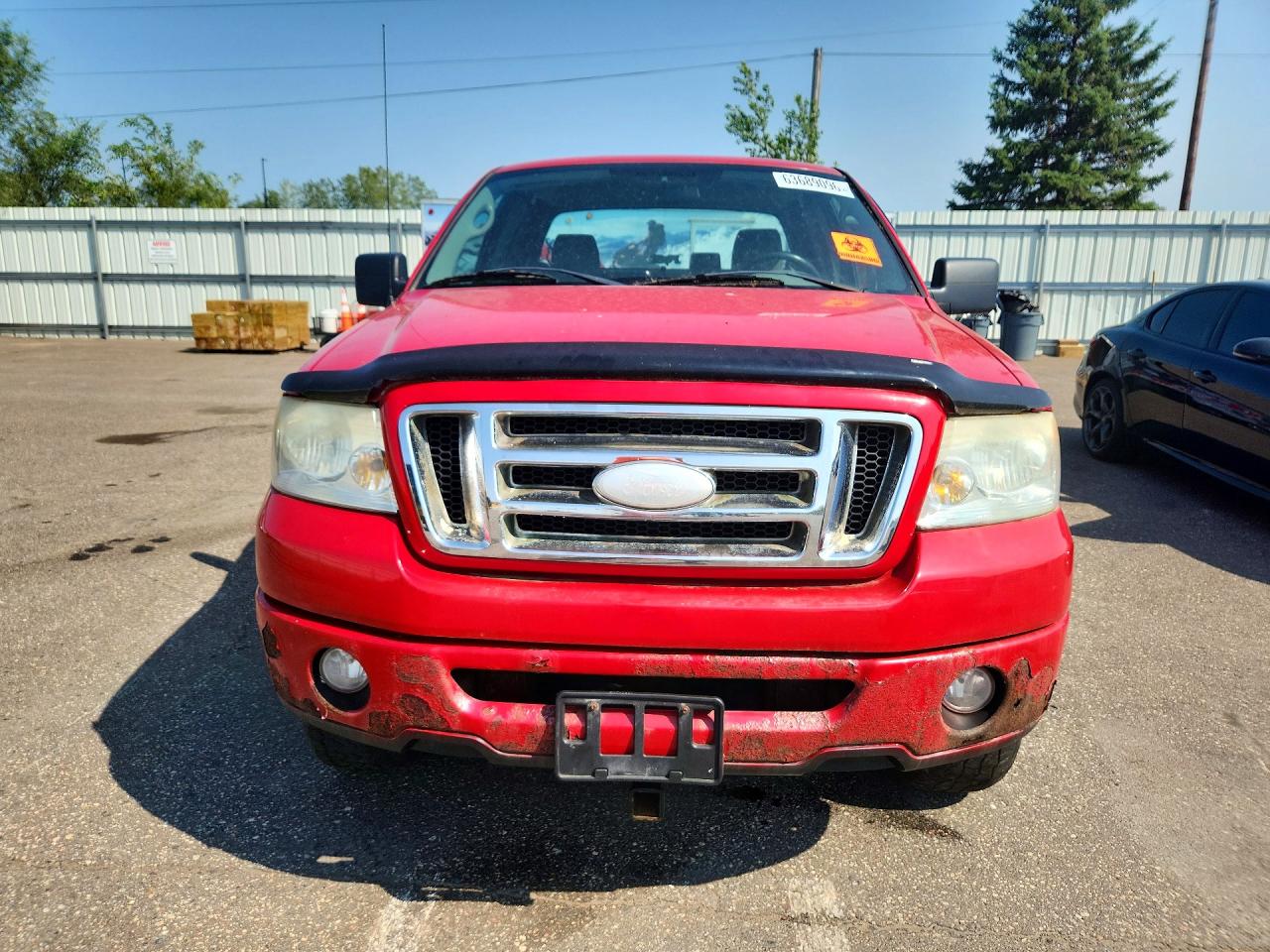 2008 Ford F150 Red vin: 1FTRX14W78FC12457
