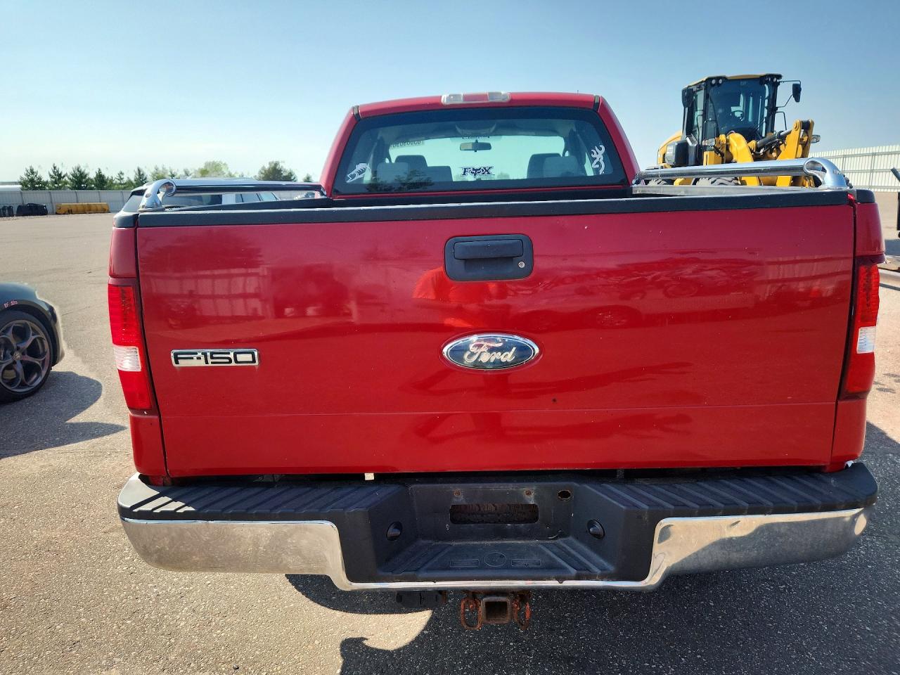 2008 Ford F150 Red vin: 1FTRX14W78FC12457