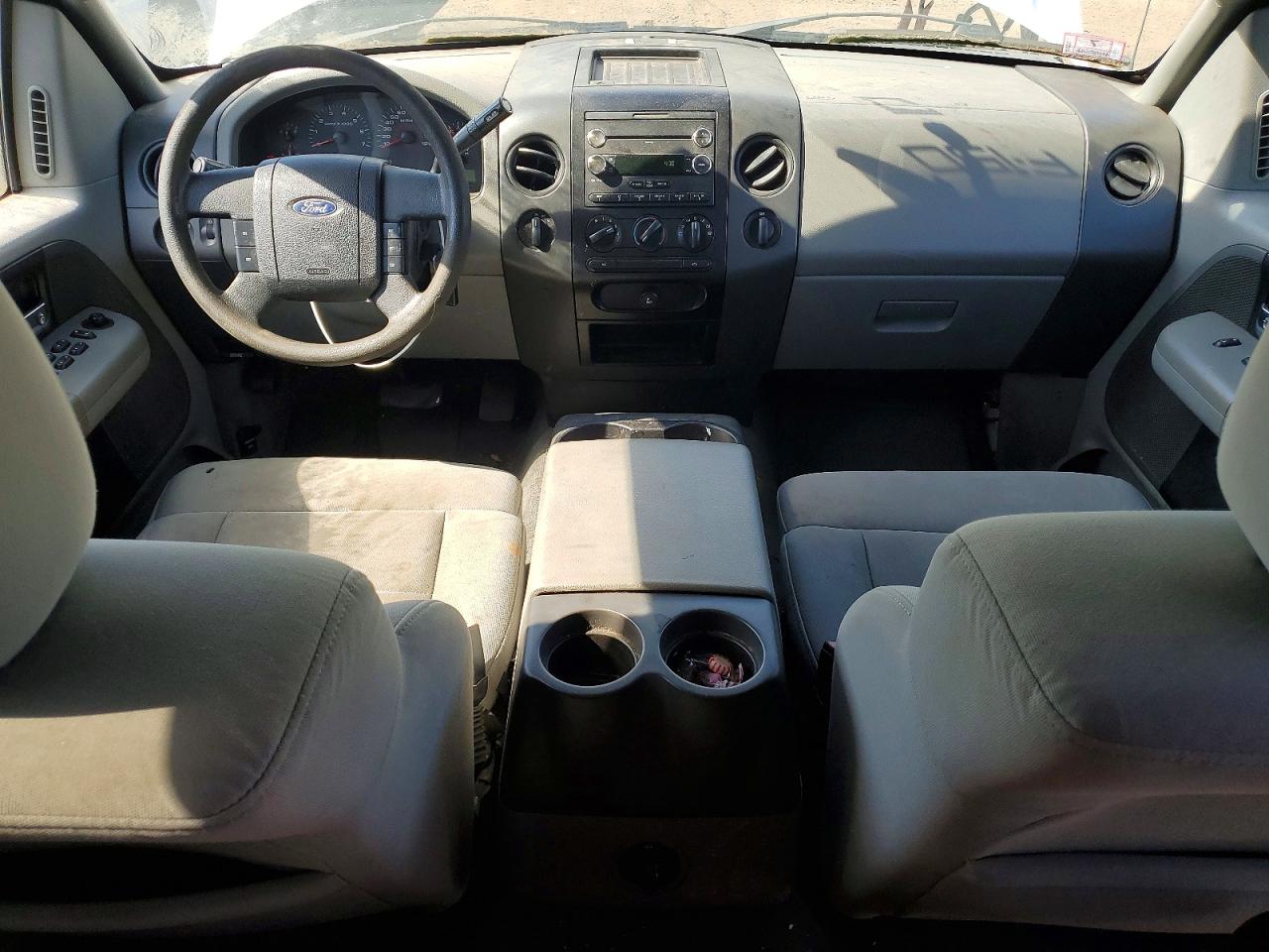2008 Ford F150 White vin: 1FTRX14W78FC19442