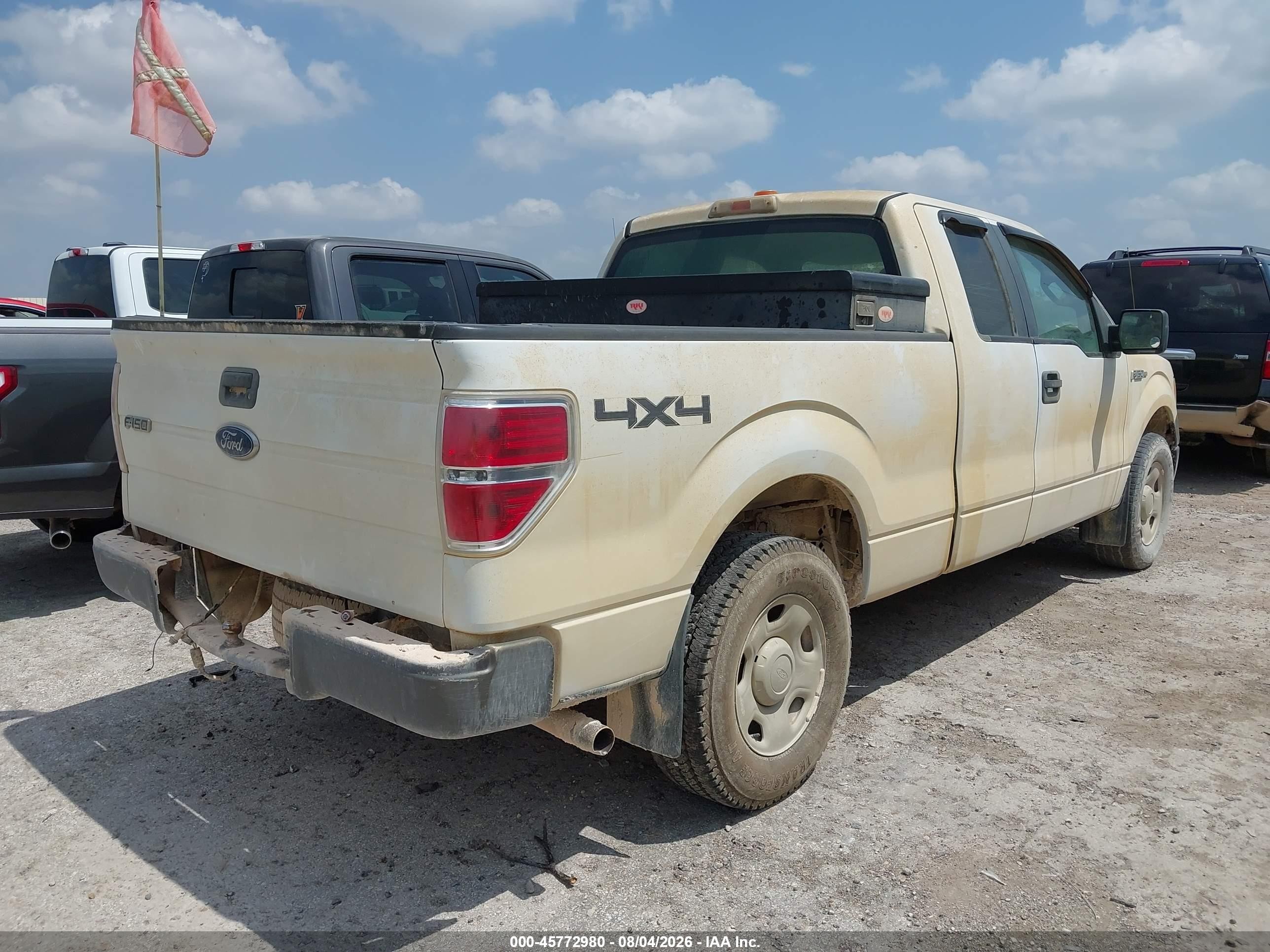 2009 Ford F-150 Stx/xl White vin: 1FTRX14W79KC83568