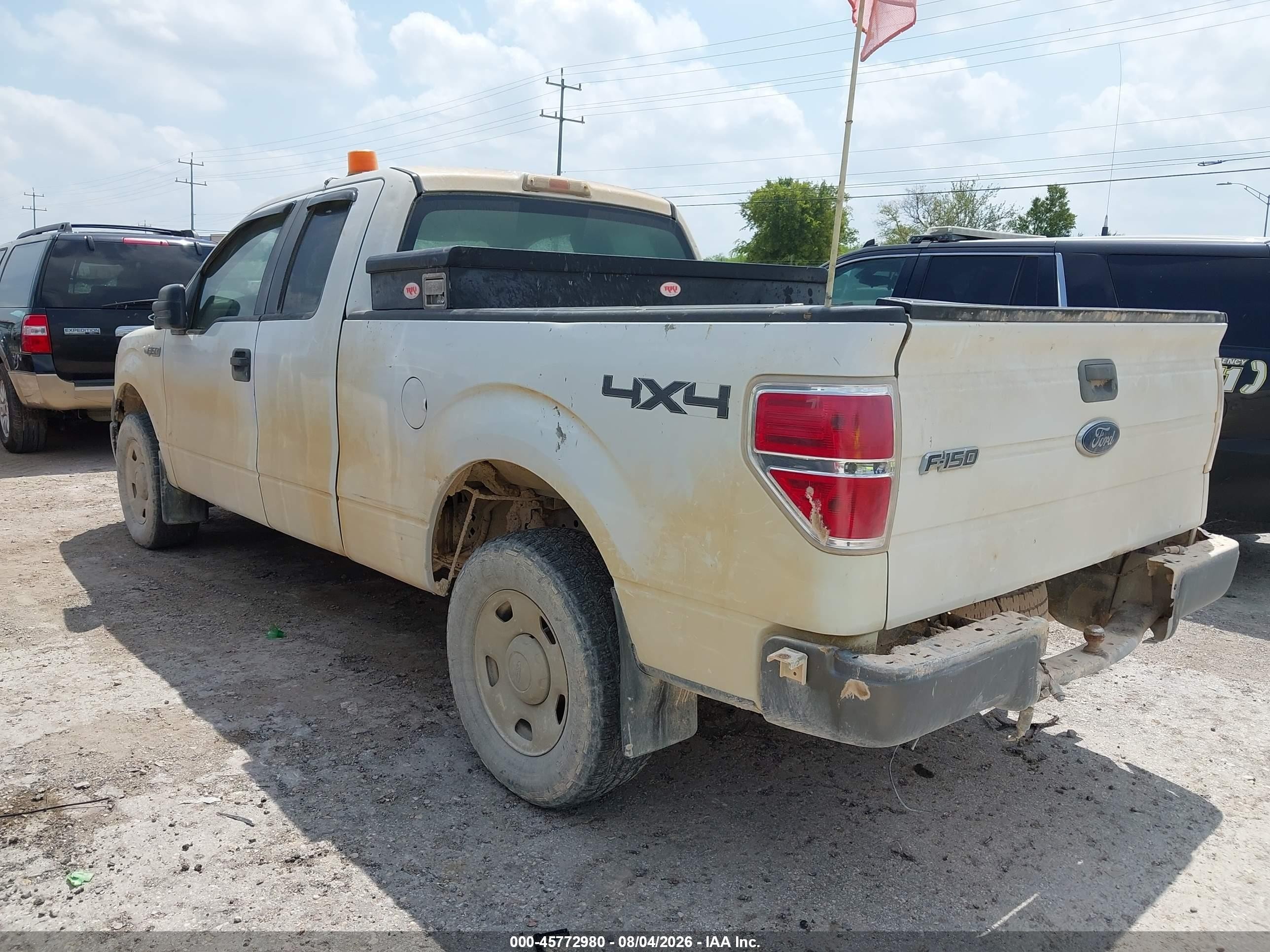 2009 Ford F-150 Stx/xl White vin: 1FTRX14W79KC83568