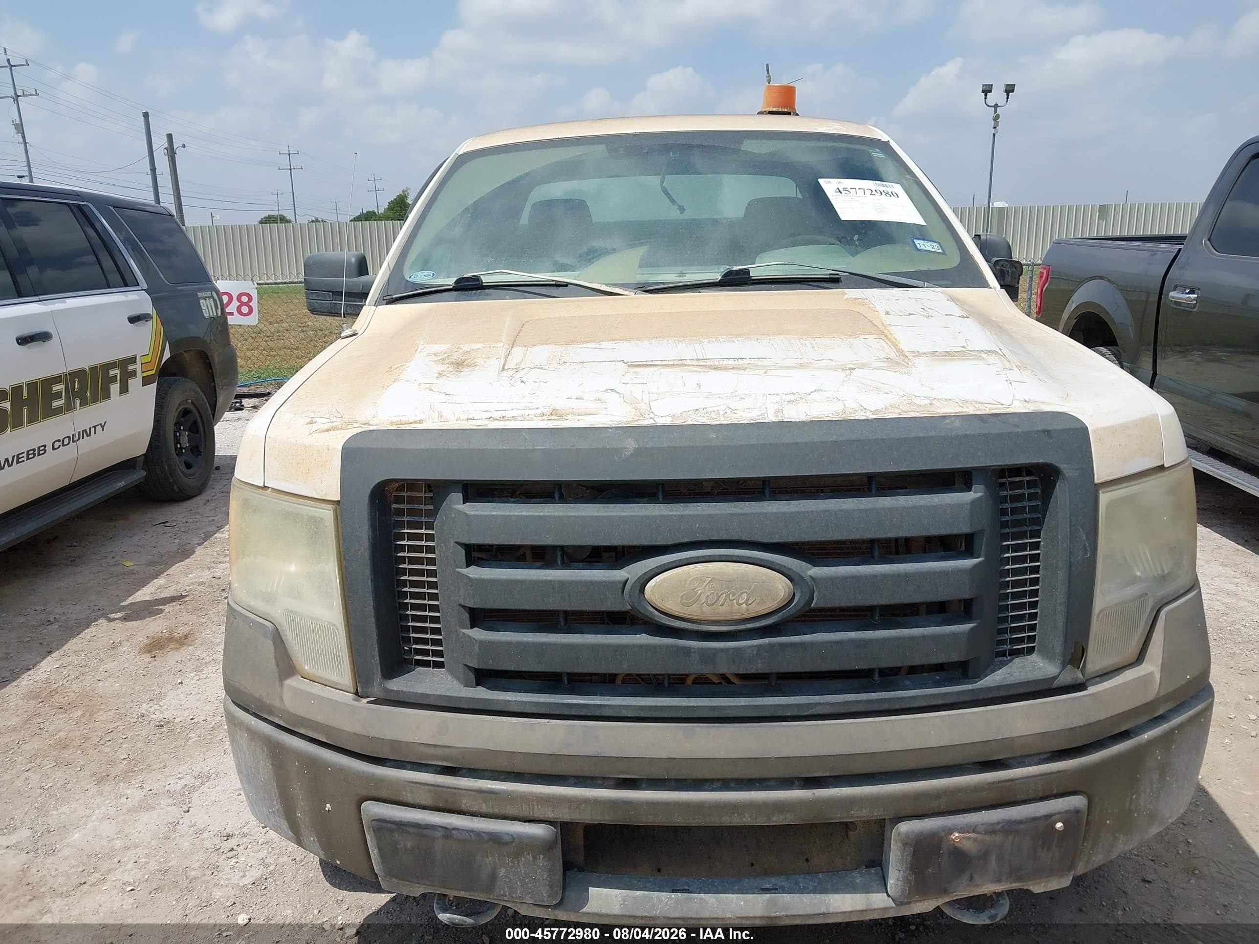 2009 Ford F-150 Stx/xl White vin: 1FTRX14W79KC83568
