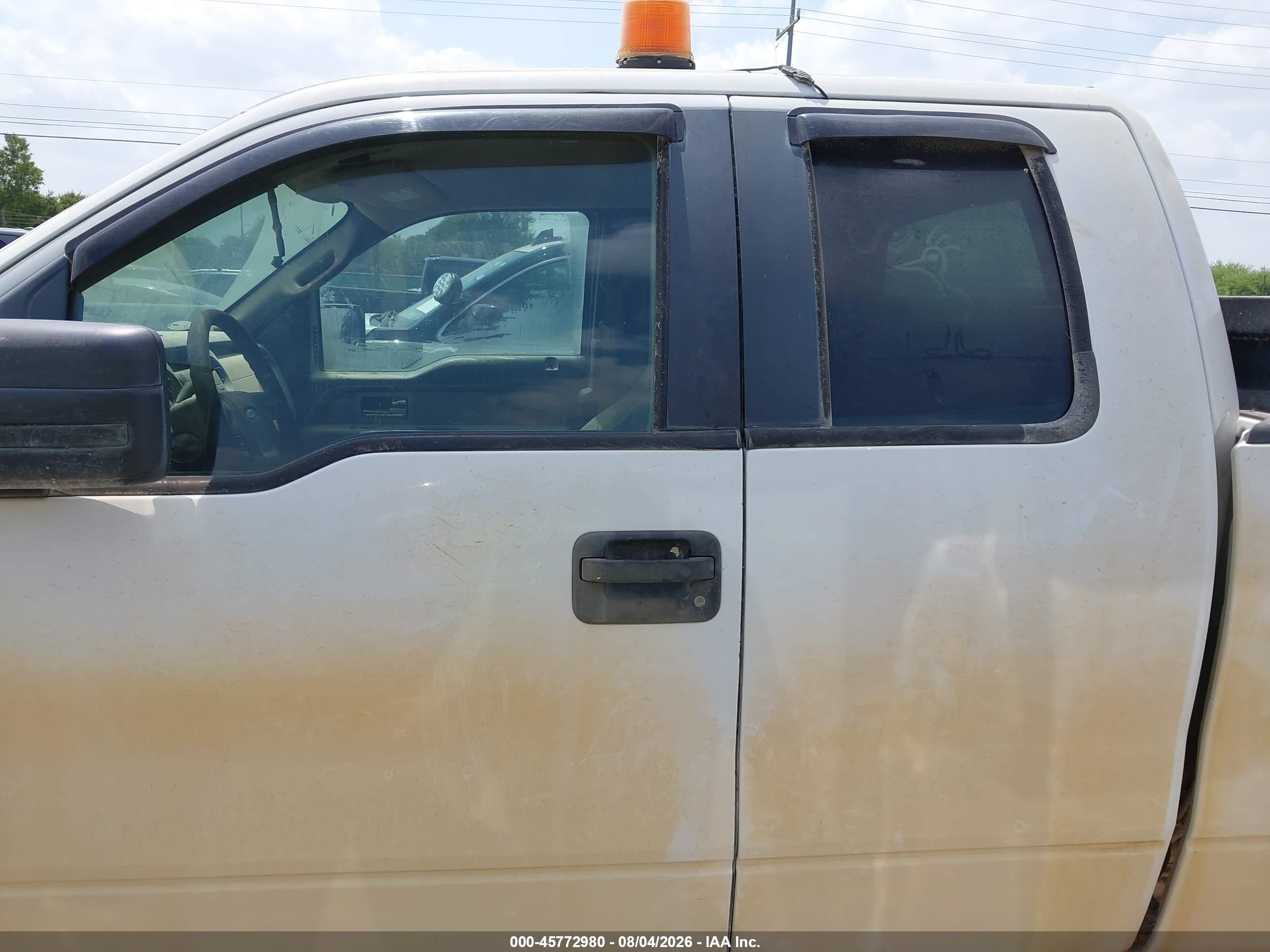 2009 Ford F-150 Stx/xl White vin: 1FTRX14W79KC83568