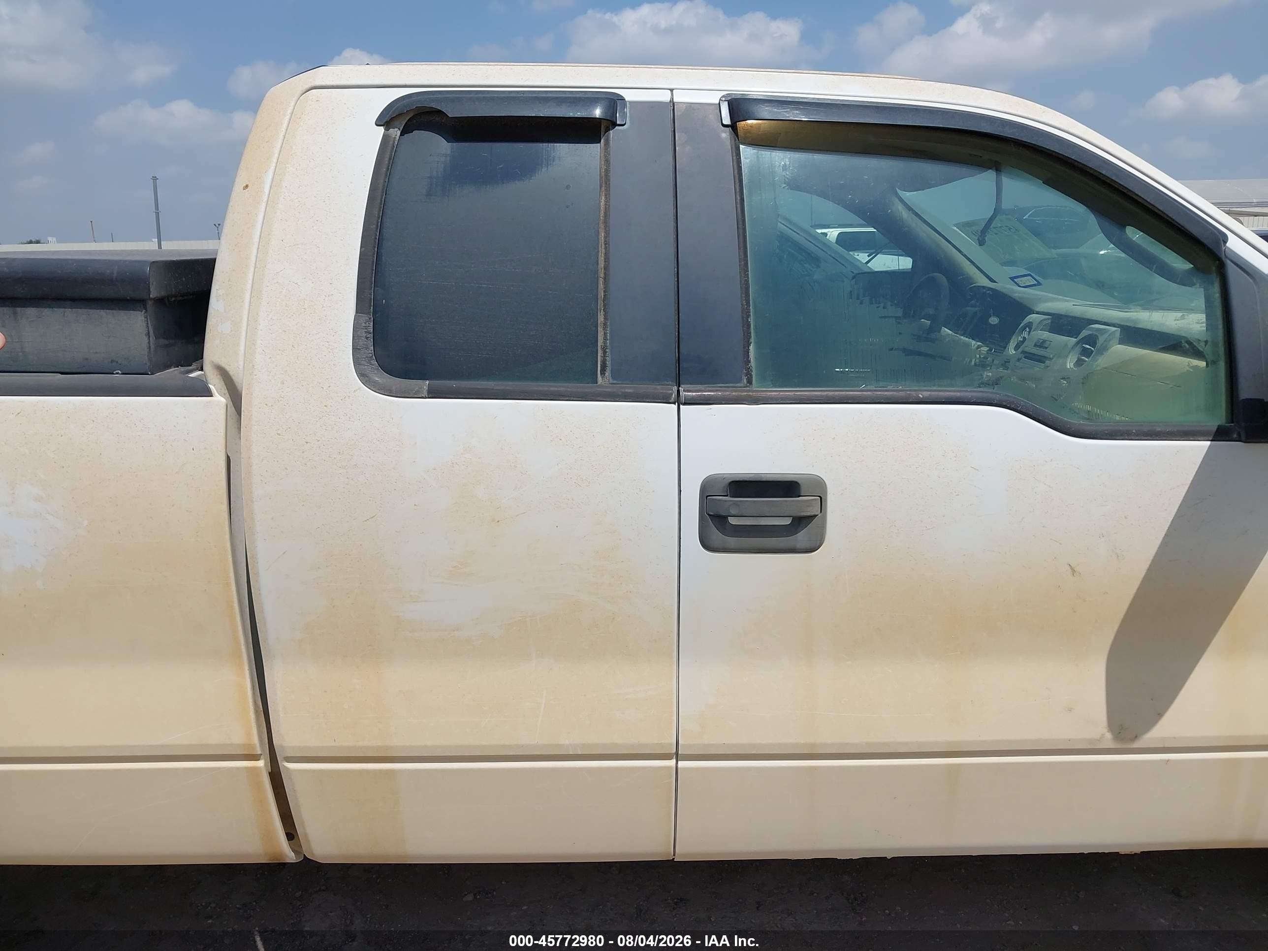 2009 Ford F-150 Stx/xl White vin: 1FTRX14W79KC83568