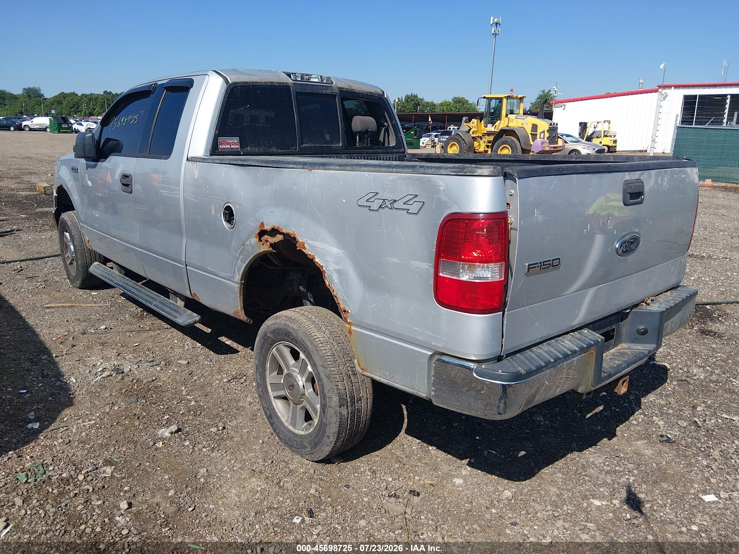 2004 Ford F-150 Stx/xl/xlt Серебряный vin: 1FTRX14W84FA17428