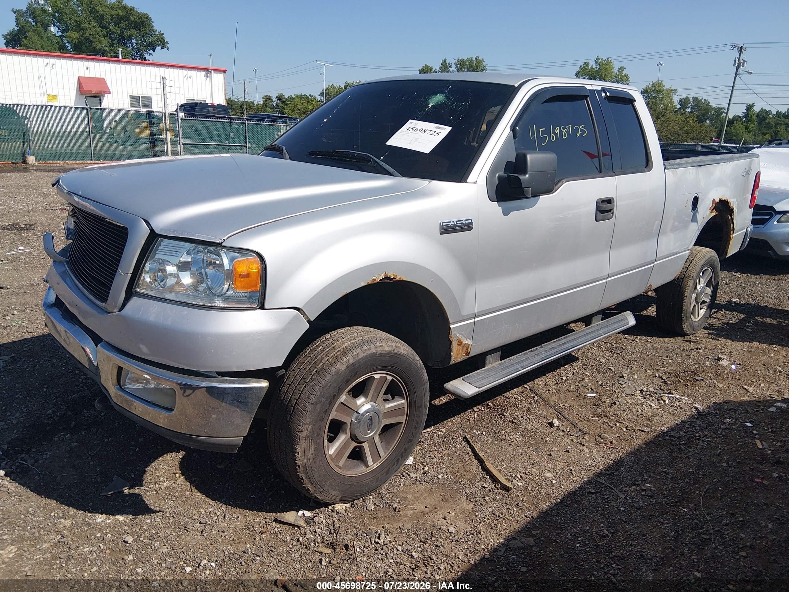 2004 Ford F-150 Stx/xl/xlt Серебряный vin: 1FTRX14W84FA17428