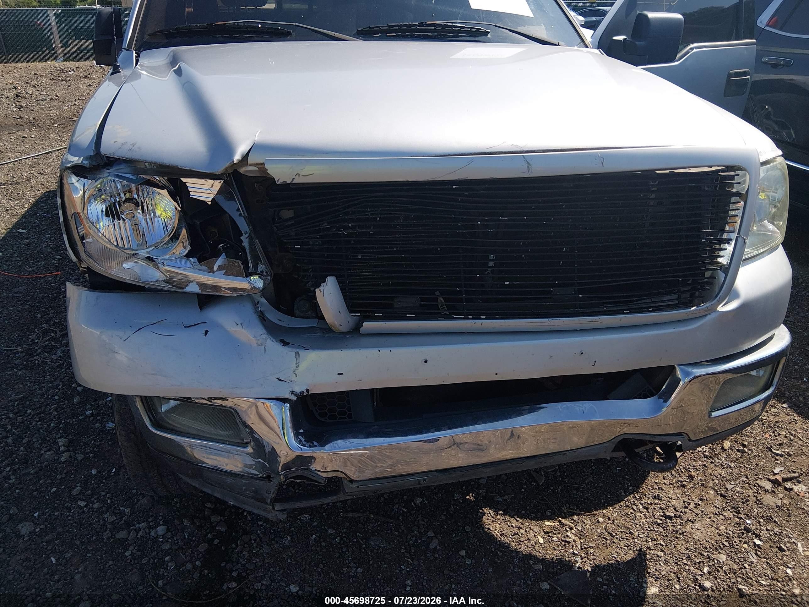 2004 Ford F-150 Stx/xl/xlt Серебряный vin: 1FTRX14W84FA17428
