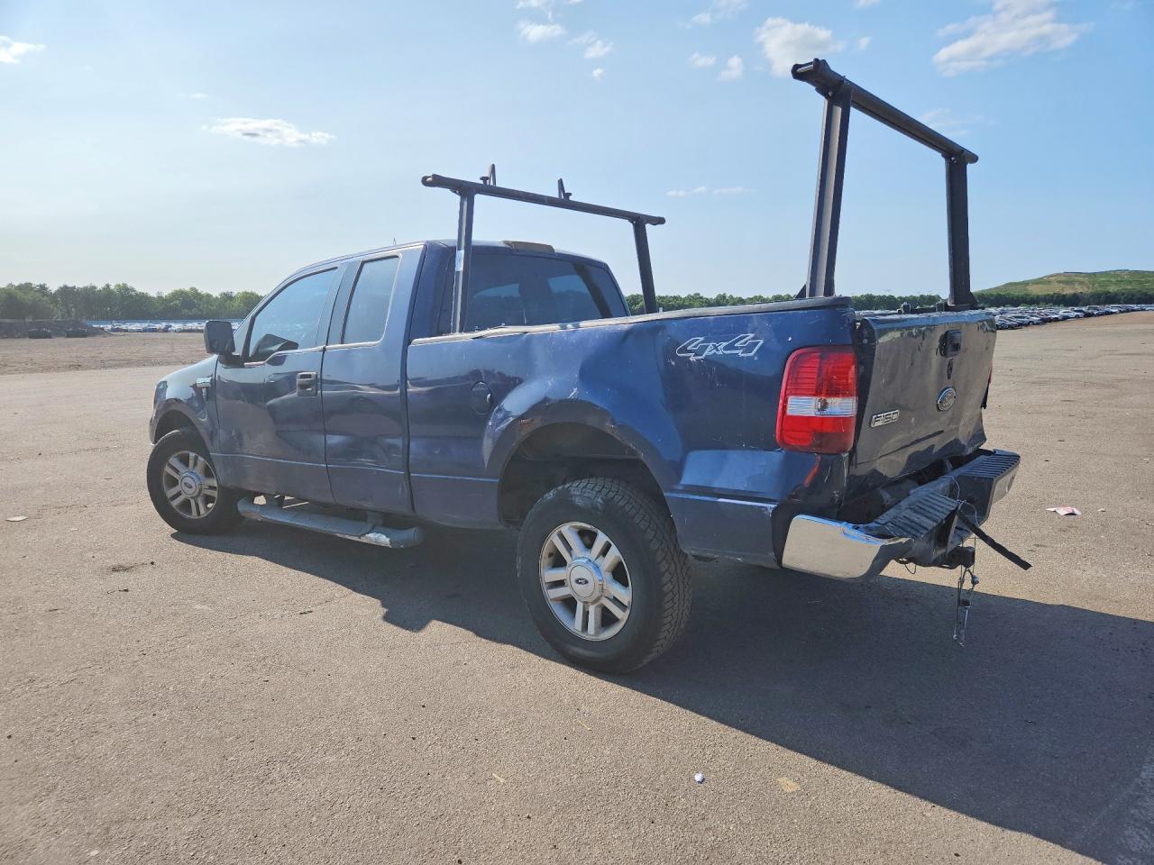 2004 Ford F150 Blue vin: 1FTRX14W84NA29200