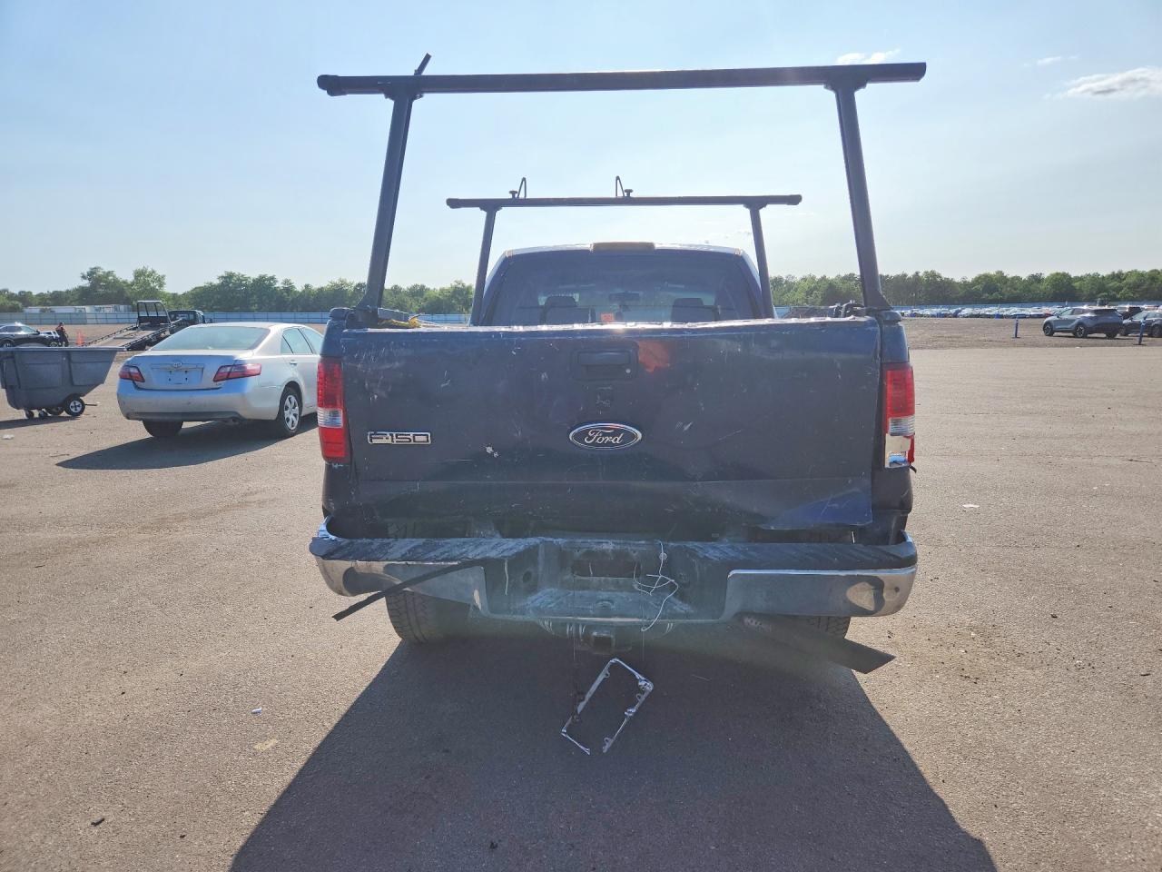 2004 Ford F150 Blue vin: 1FTRX14W84NA29200