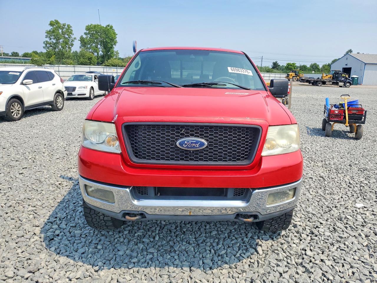 2004 Ford F150 Red vin: 1FTRX14W84NA40522