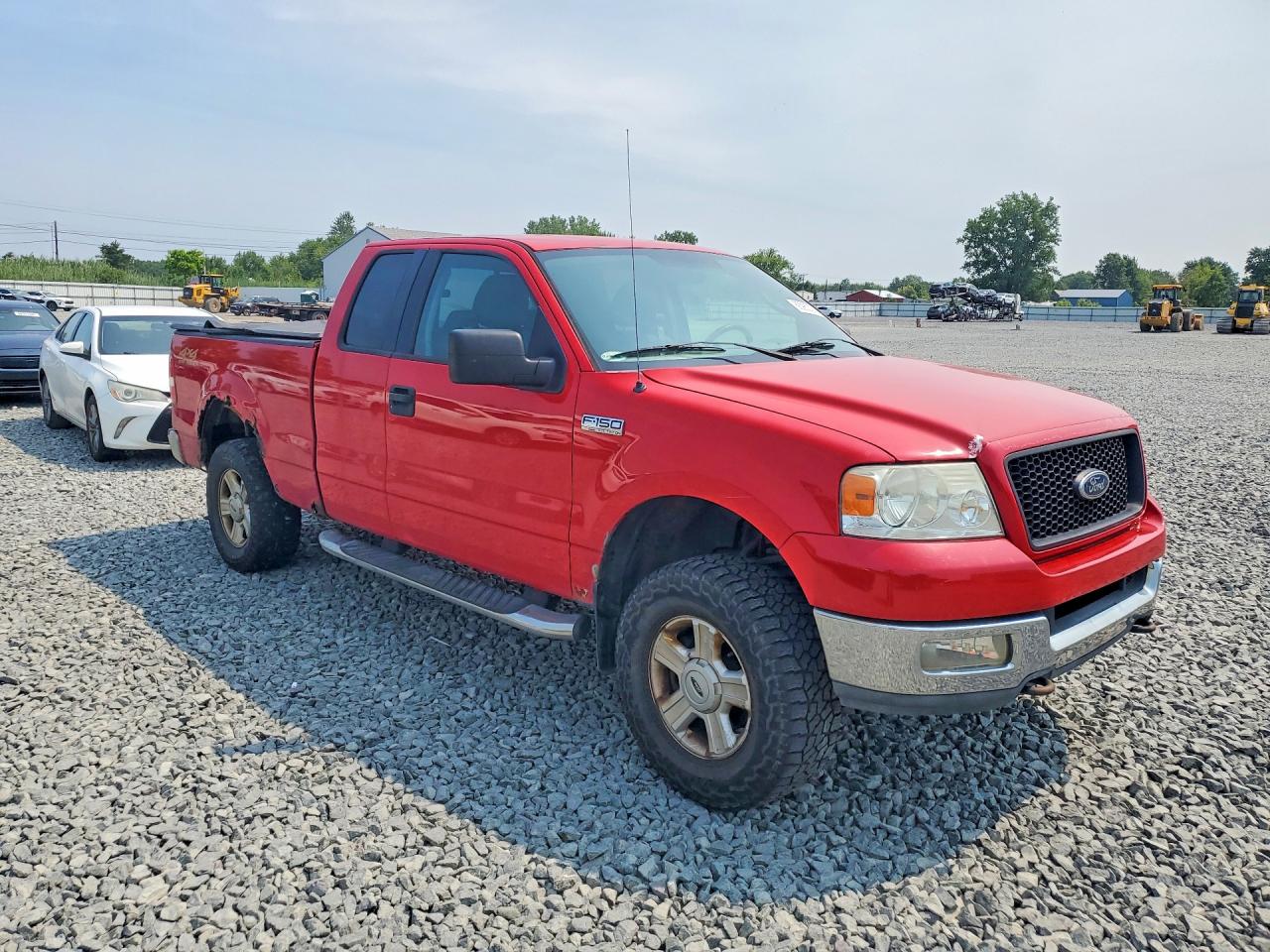 2004 Ford F150 Red vin: 1FTRX14W84NA40522