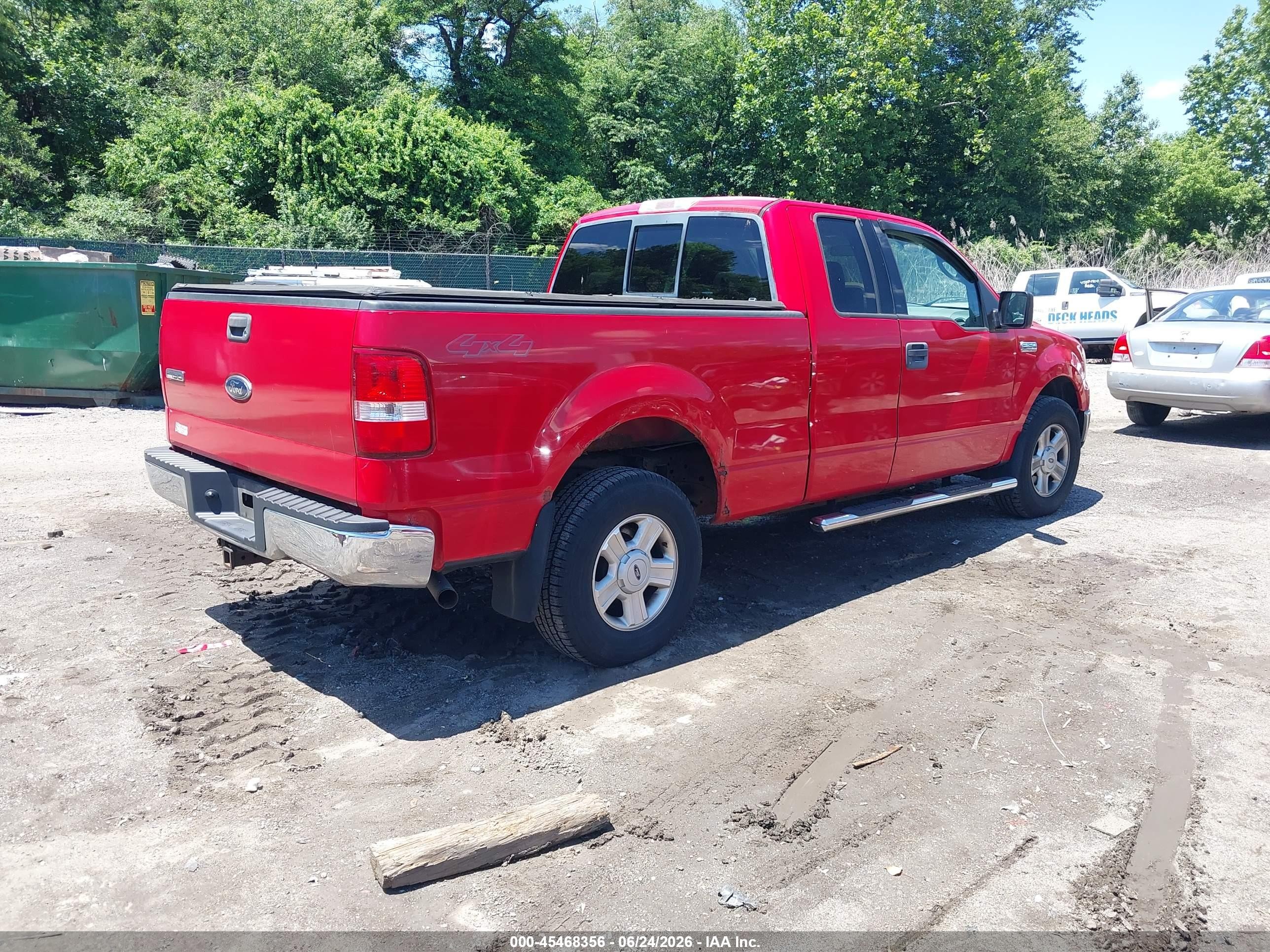 2004 Ford F-150 Stx/xl/xlt Красный vin: 1FTRX14W84NA77926