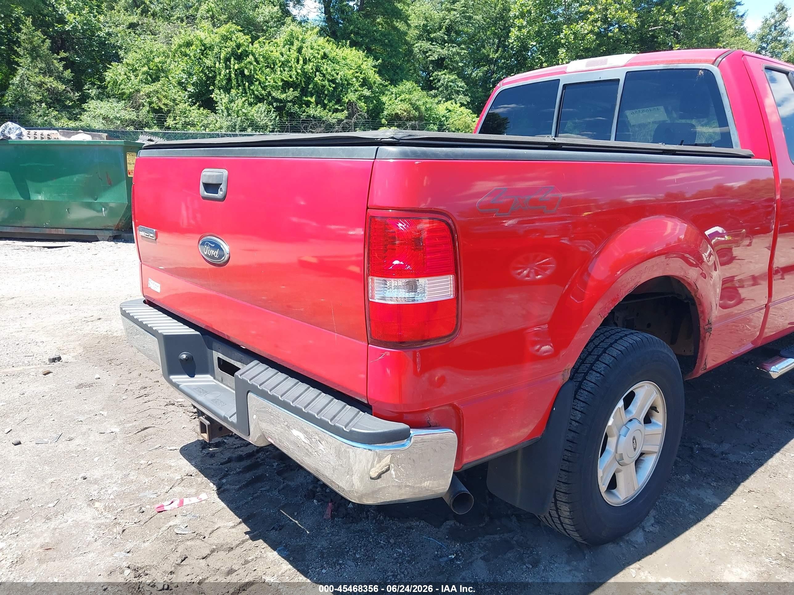 2004 Ford F-150 Stx/xl/xlt Красный vin: 1FTRX14W84NA77926
