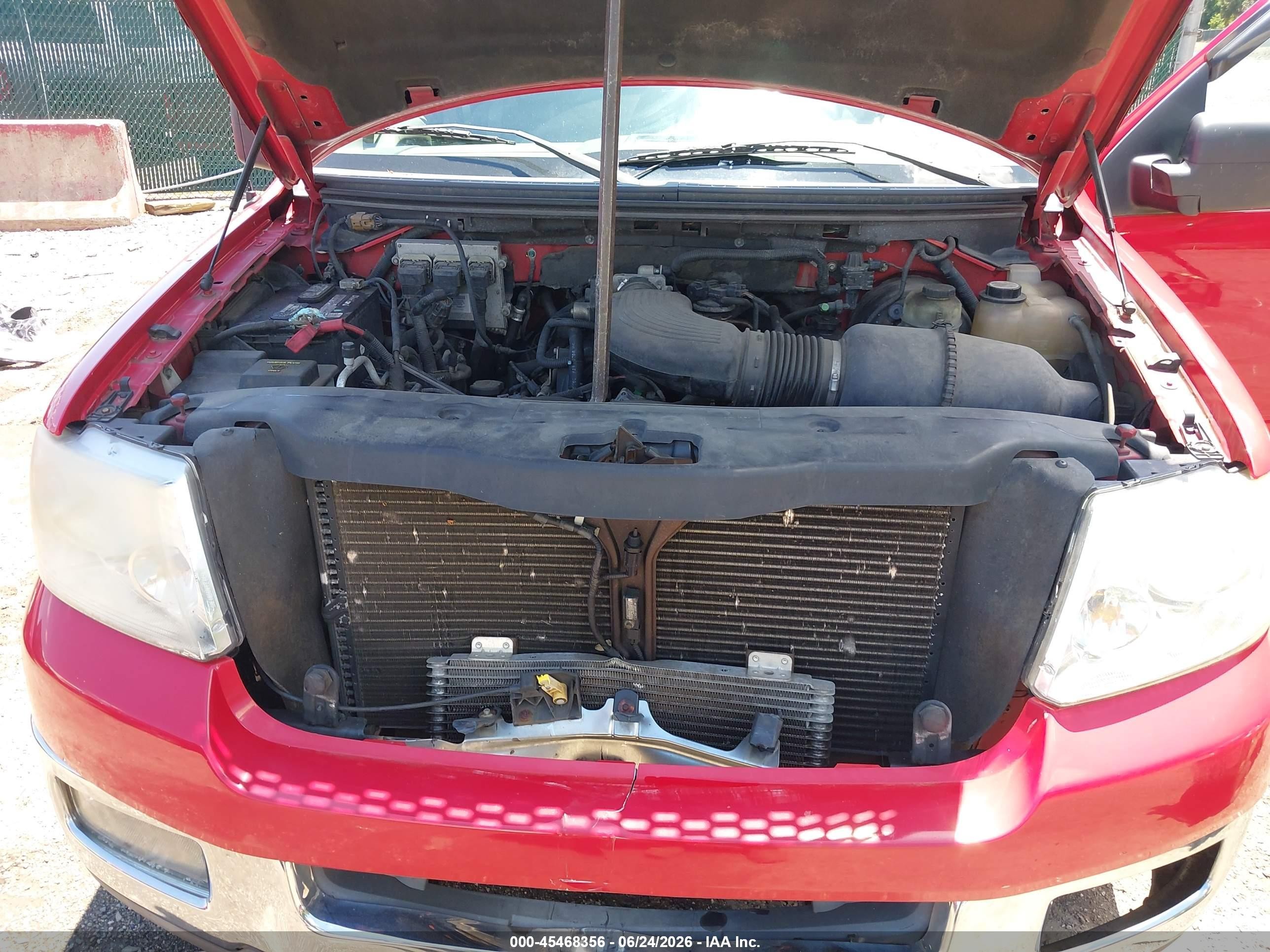 2004 Ford F-150 Stx/xl/xlt Красный vin: 1FTRX14W84NA77926