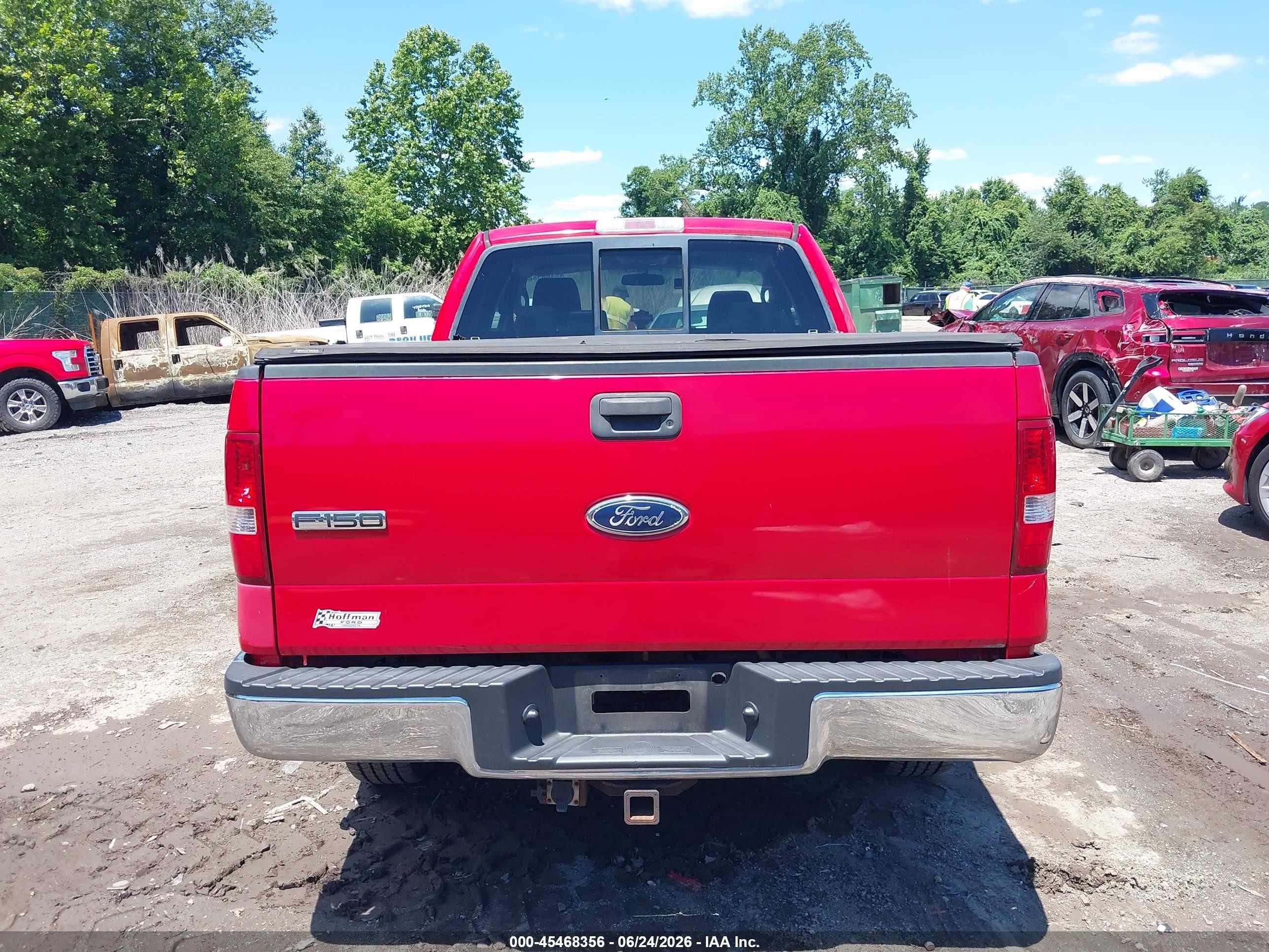 2004 Ford F-150 Stx/xl/xlt Красный vin: 1FTRX14W84NA77926