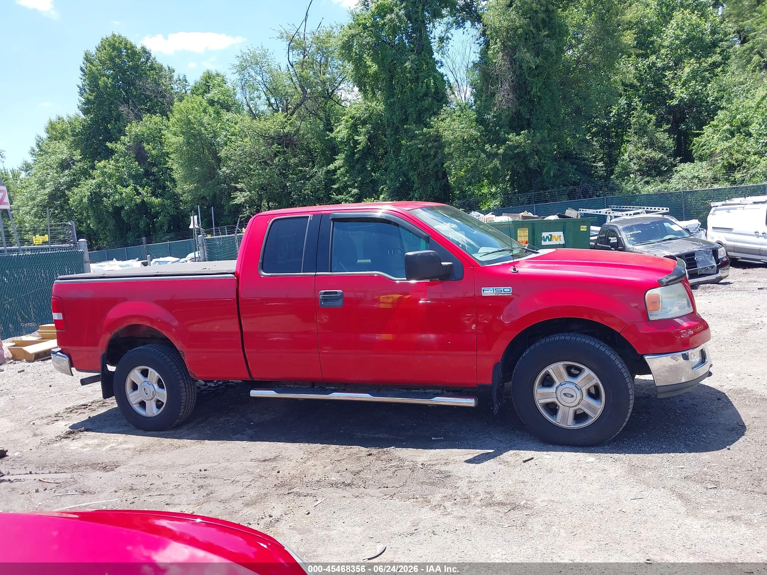 2004 Ford F-150 Stx/xl/xlt Красный vin: 1FTRX14W84NA77926