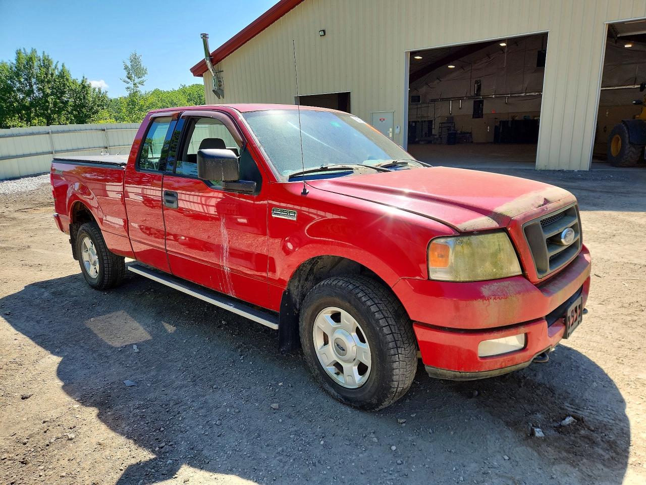 2004 Ford F150 Red vin: 1FTRX14W84NC60307