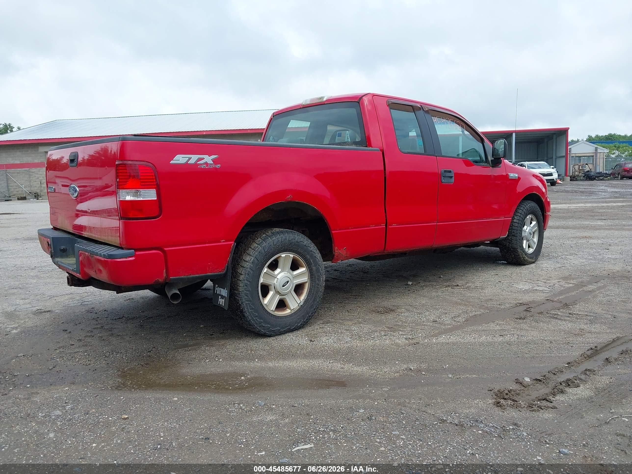 2005 Ford F-150 Stx/xl/xlt Red vin: 1FTRX14W85FA23912
