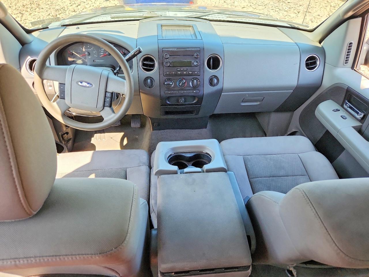 2005 Ford F150 Gray vin: 1FTRX14W85NA75272