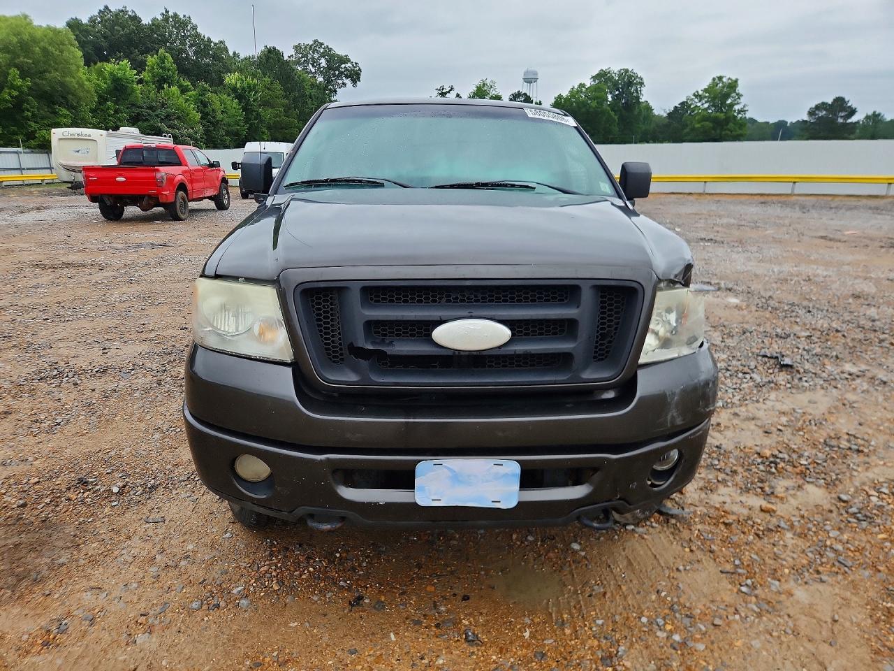 2006 Ford F150 Gray vin: 1FTRX14W86KB22626