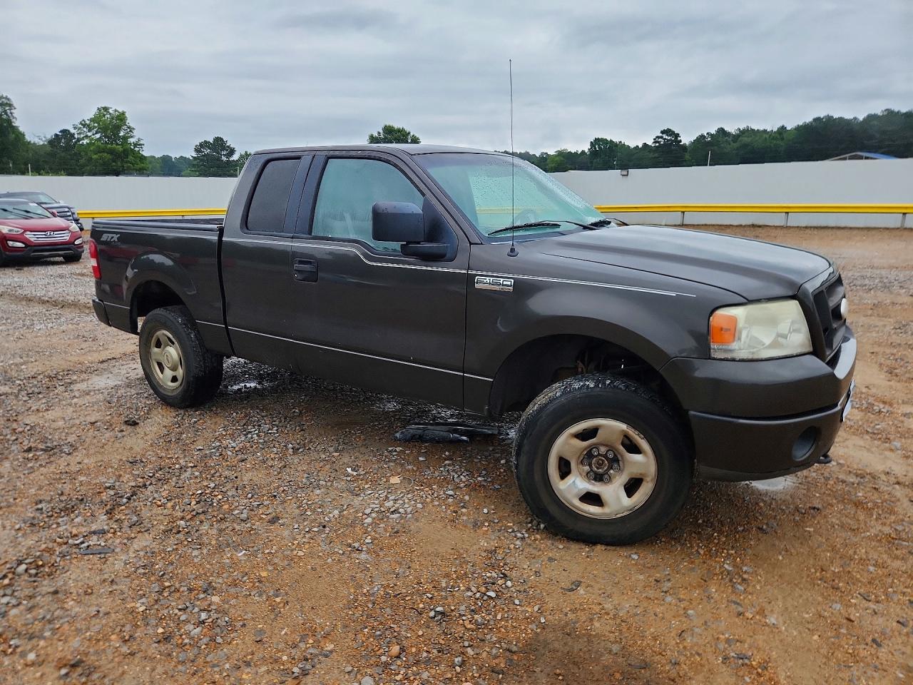 2006 Ford F150 Gray vin: 1FTRX14W86KB22626