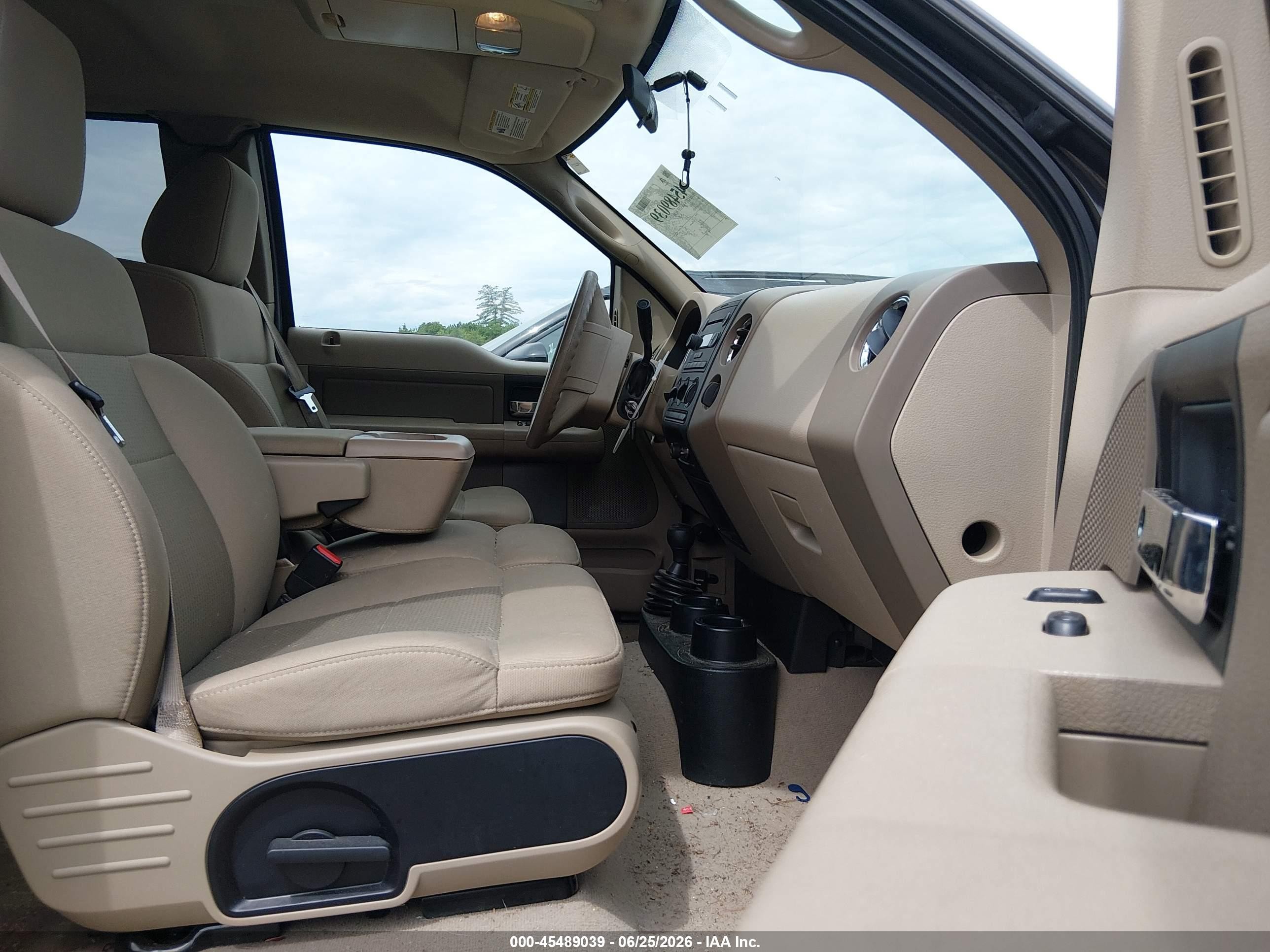 2007 Ford F-150 Fx4/stx/xl/xlt Gray vin: 1FTRX14W87FB53255